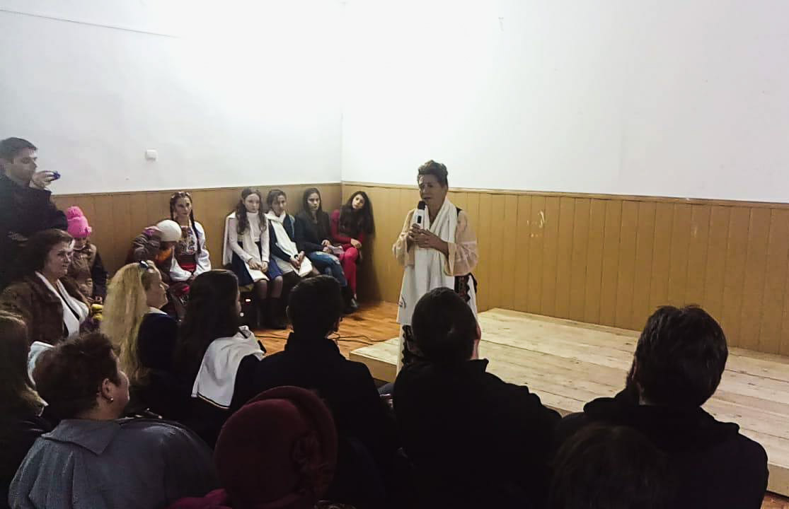 Misiune prin cântec și pictură în comuna Șcheia din județul Iași
