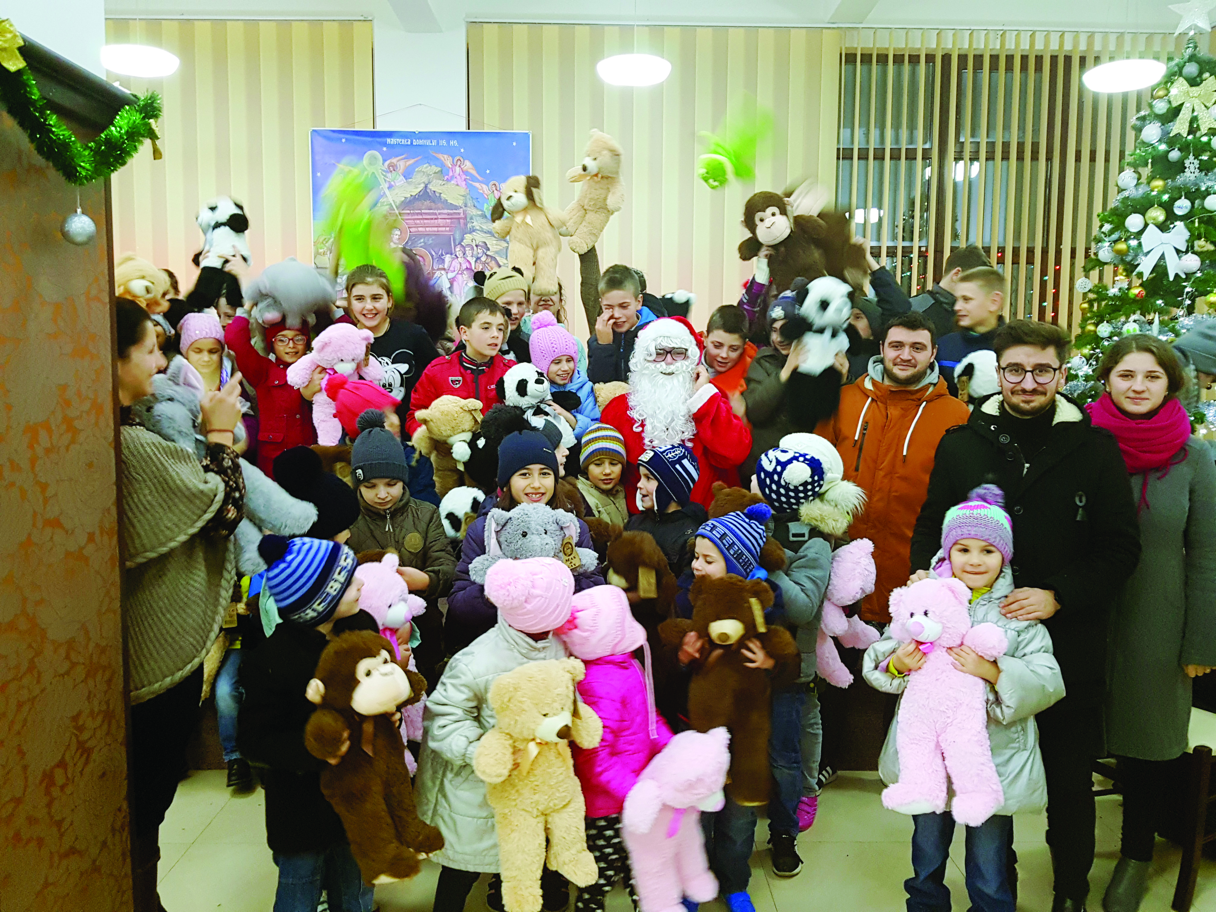 „Moş Crăciun prin spital“