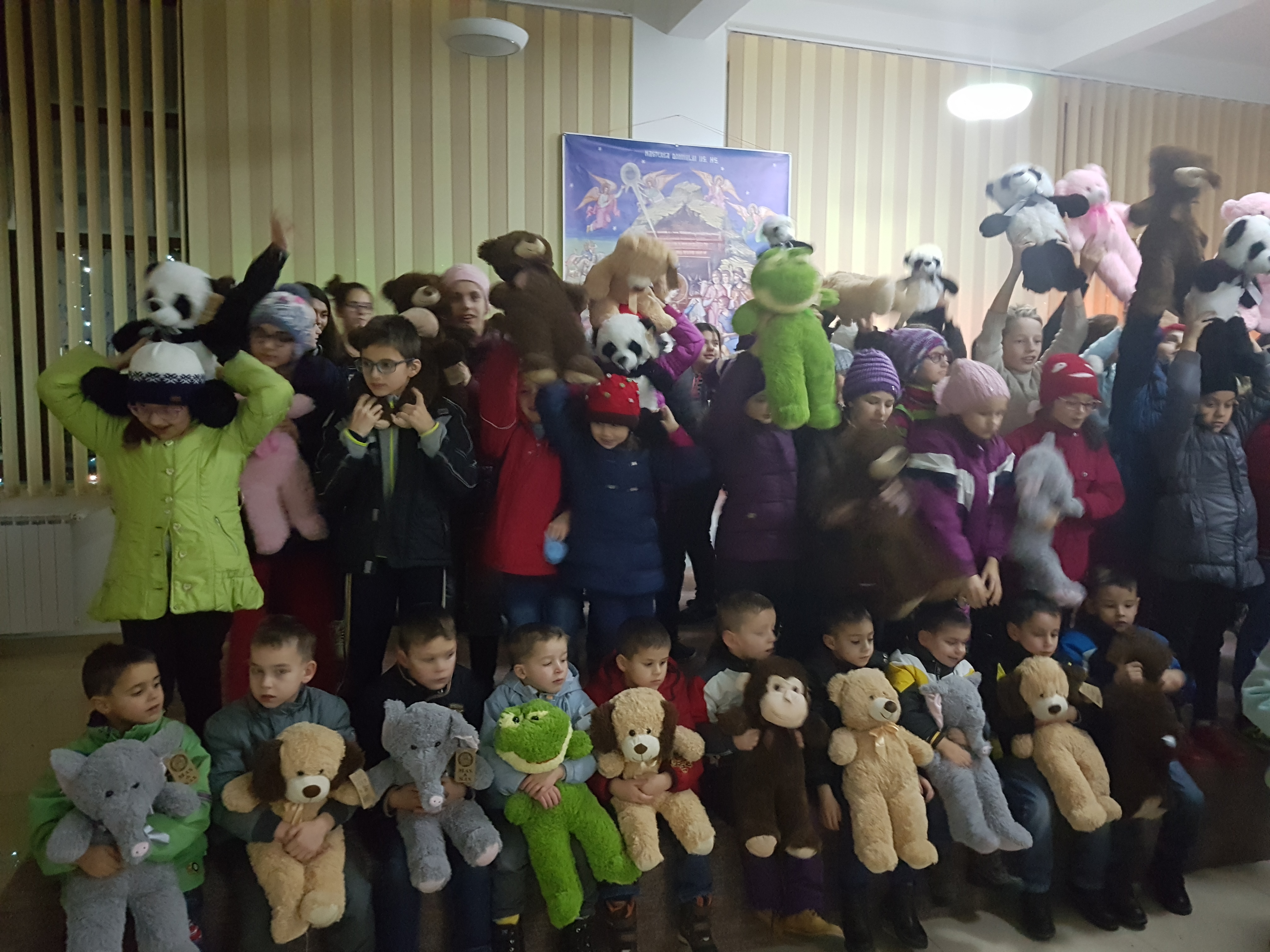 „Moş Crăciun prin spital“