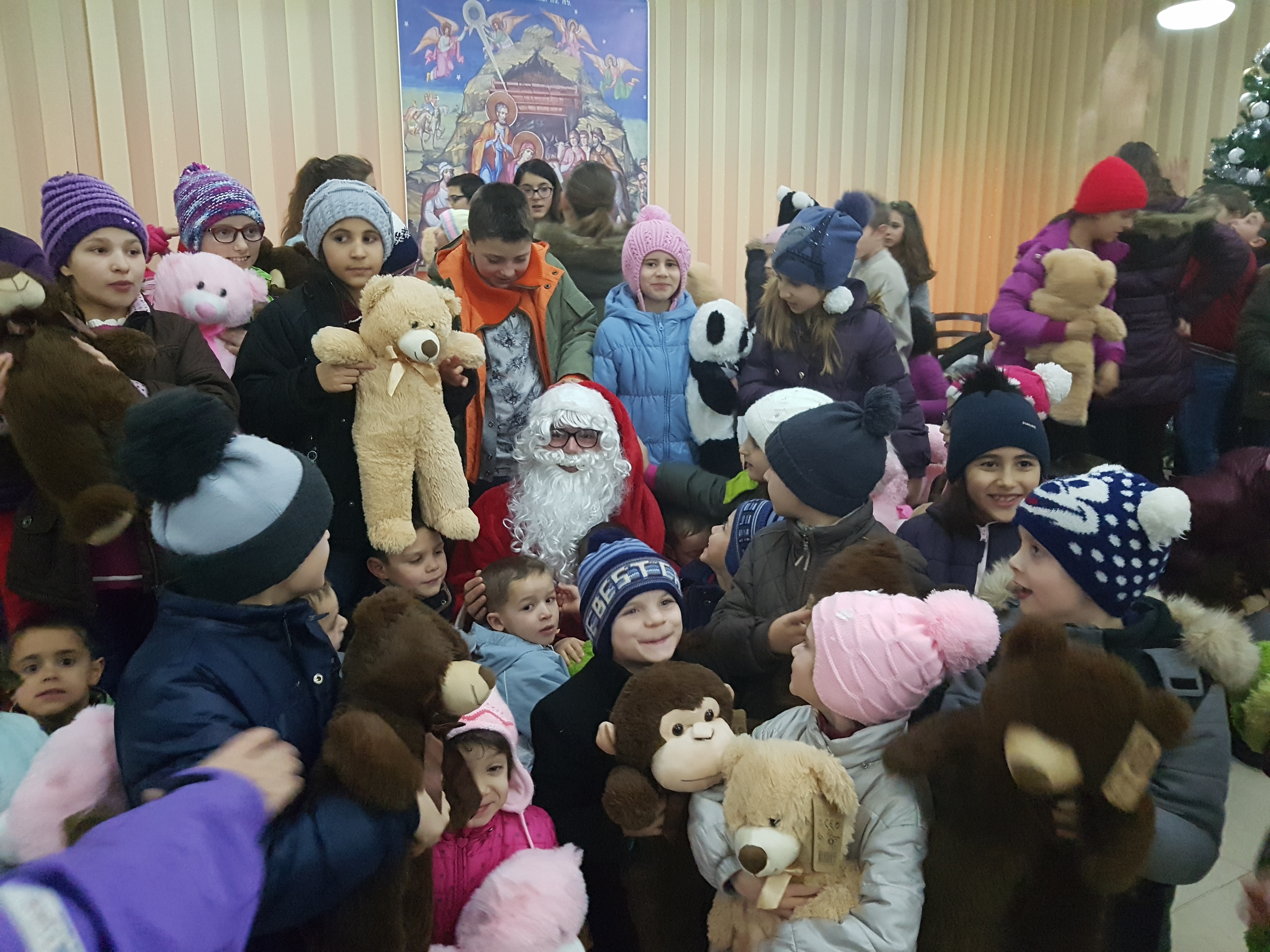 „Moş Crăciun prin spital“