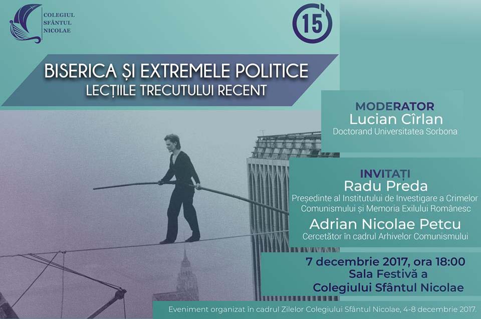 (Video) Biserica și extremele politice. Lecțiile trecutului recent – dezbatere (Video) Biserica și extremele politice. Lecțiile trecutului recent – dezbatere