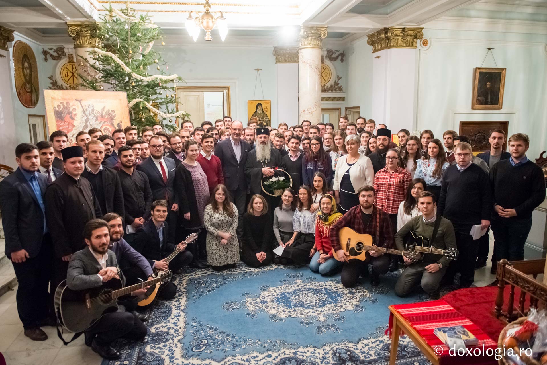 Colindători la Reședința Mitropolitană 2017 – Studenții de la Facultatea de Teologie, anul III