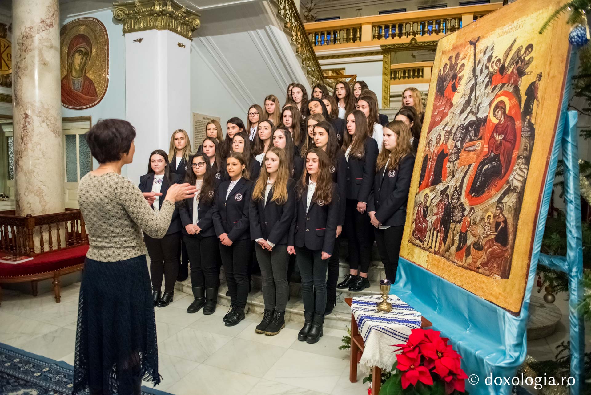 Colindători la Reședința Mitropolitană 2017 – Colegiul Naţional „A.T. Laurian” Botoşani