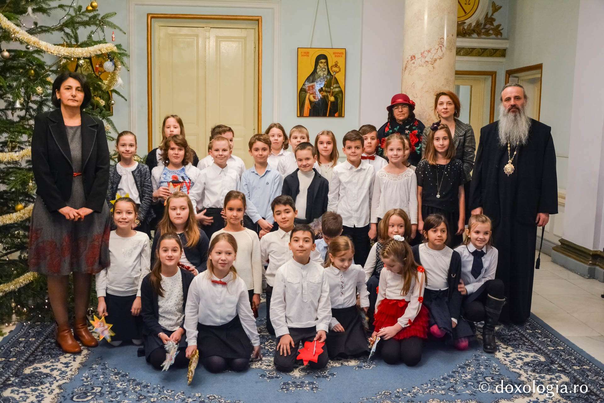 Colindători la Reședința Mitropolitană 2017 – Şcoala „George Călinescu” din Iași