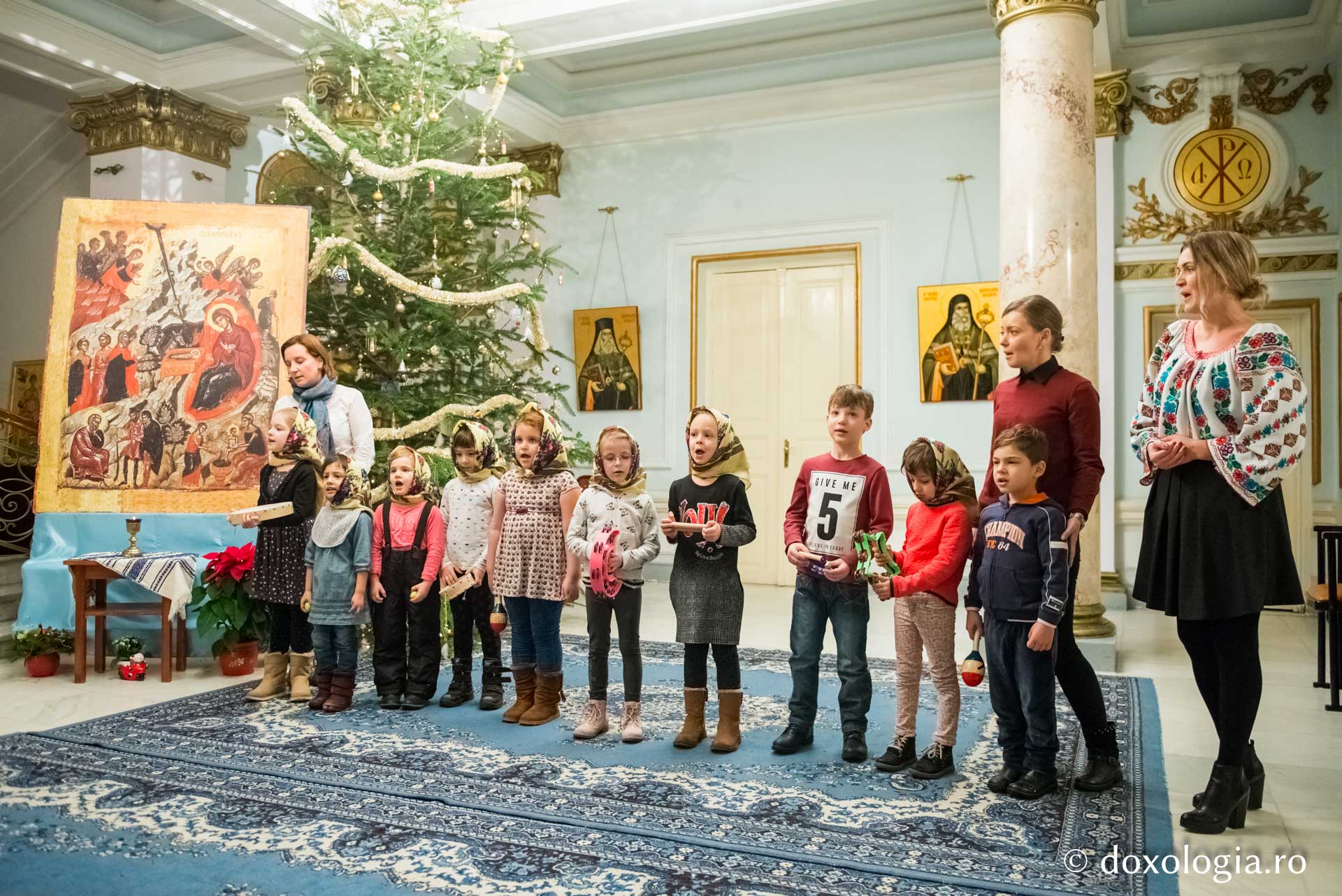 Colindători la Reședința Mitropolitană 2017 – Grădinița „Sfântul Sava” din Iaşi