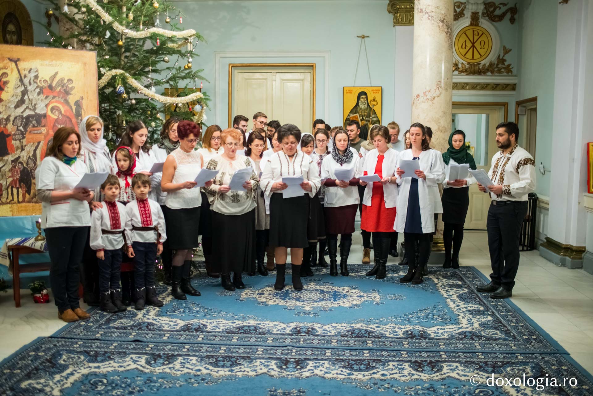 Colindători la Reședința Mitropolitană 2017 – Spitalul Clinic Dr. C. I. Parhon din Iaşi