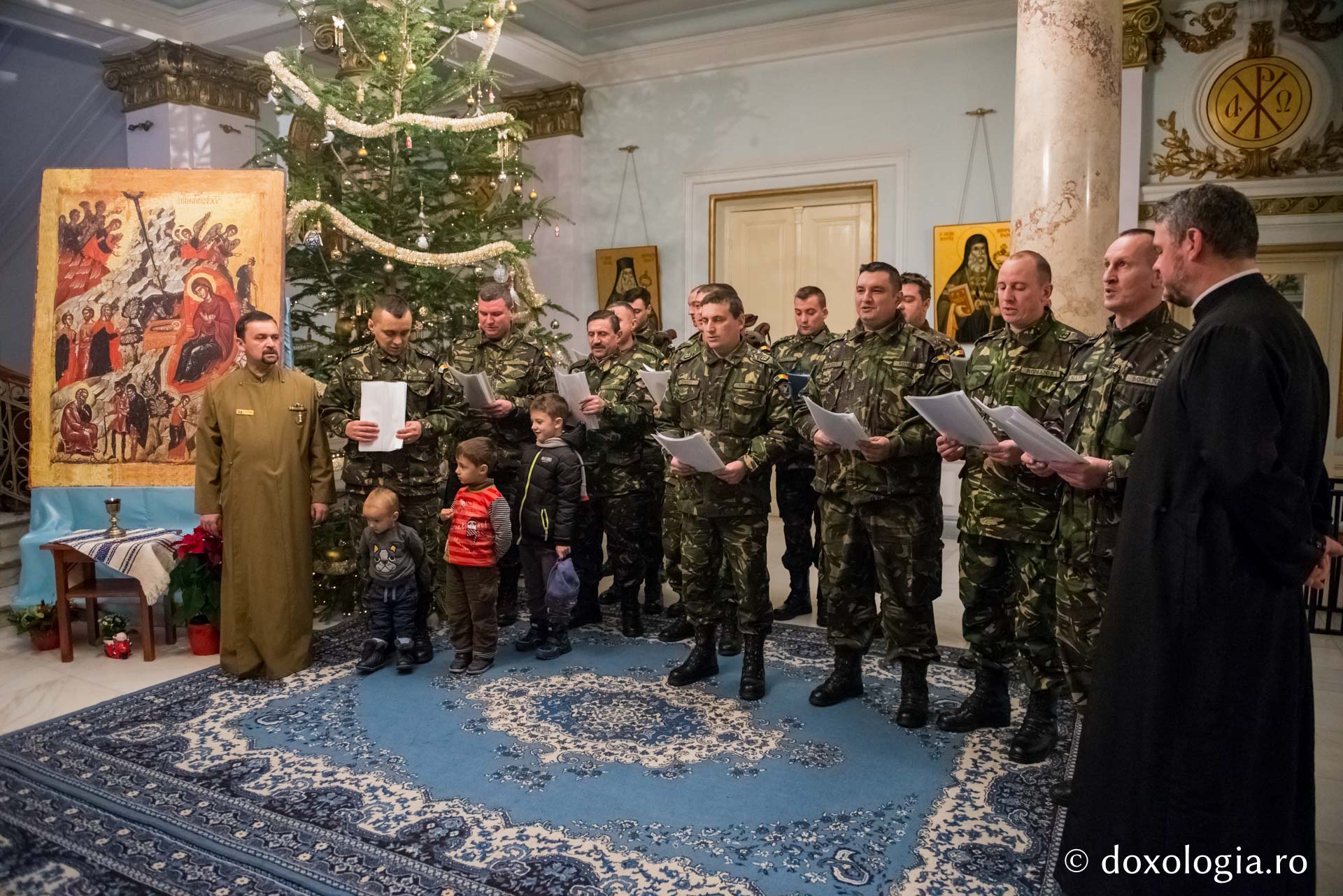 Colindători la Reședința Mitropolitană 2017 – Batalionul 151 Infanterie „Războieni”, Lupii Negri