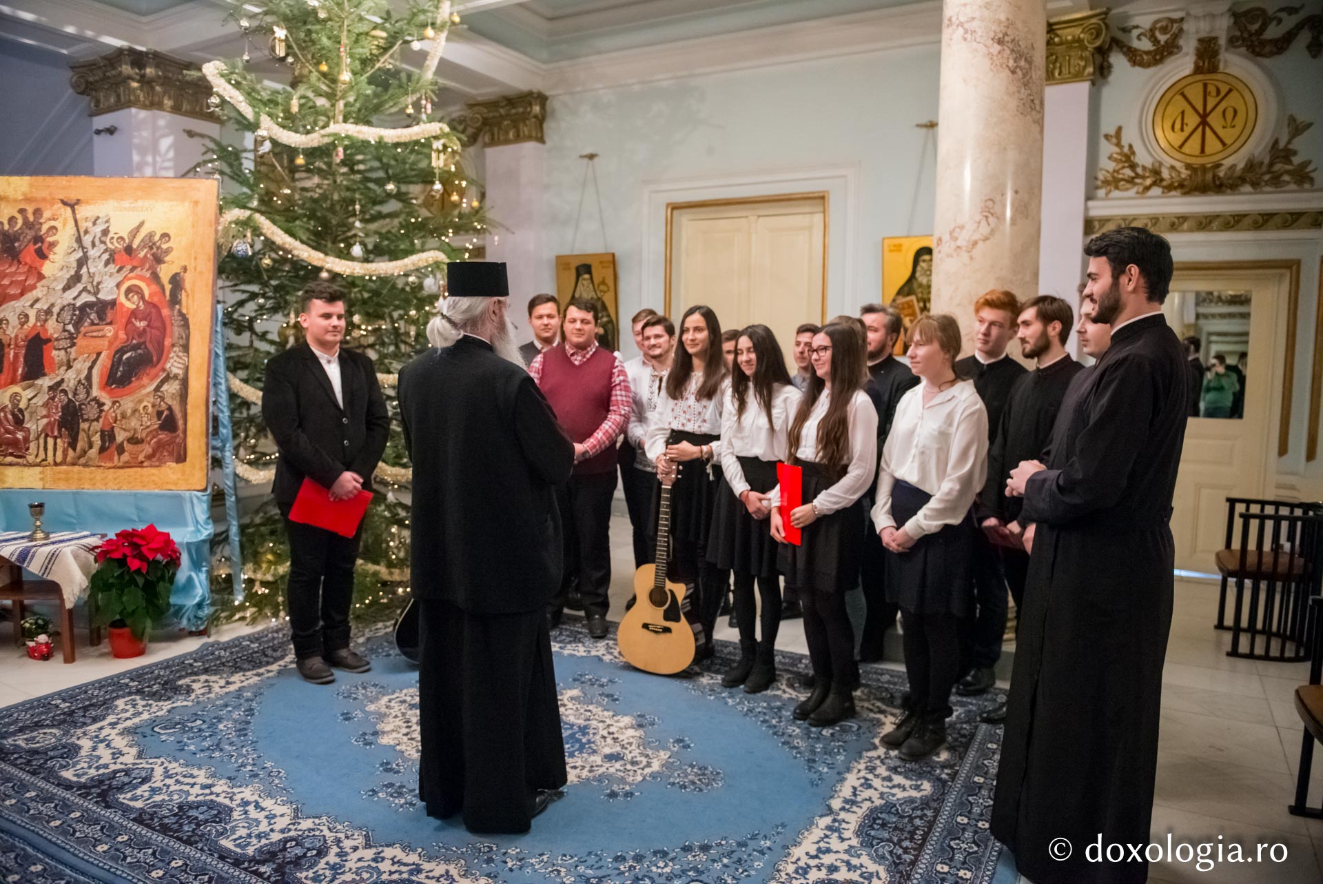 Colindători la Reședința Mitropolitană 2017 – Corul „Biruitorii” al Seminarului Teologic Liceal Ortodox din Botoșani