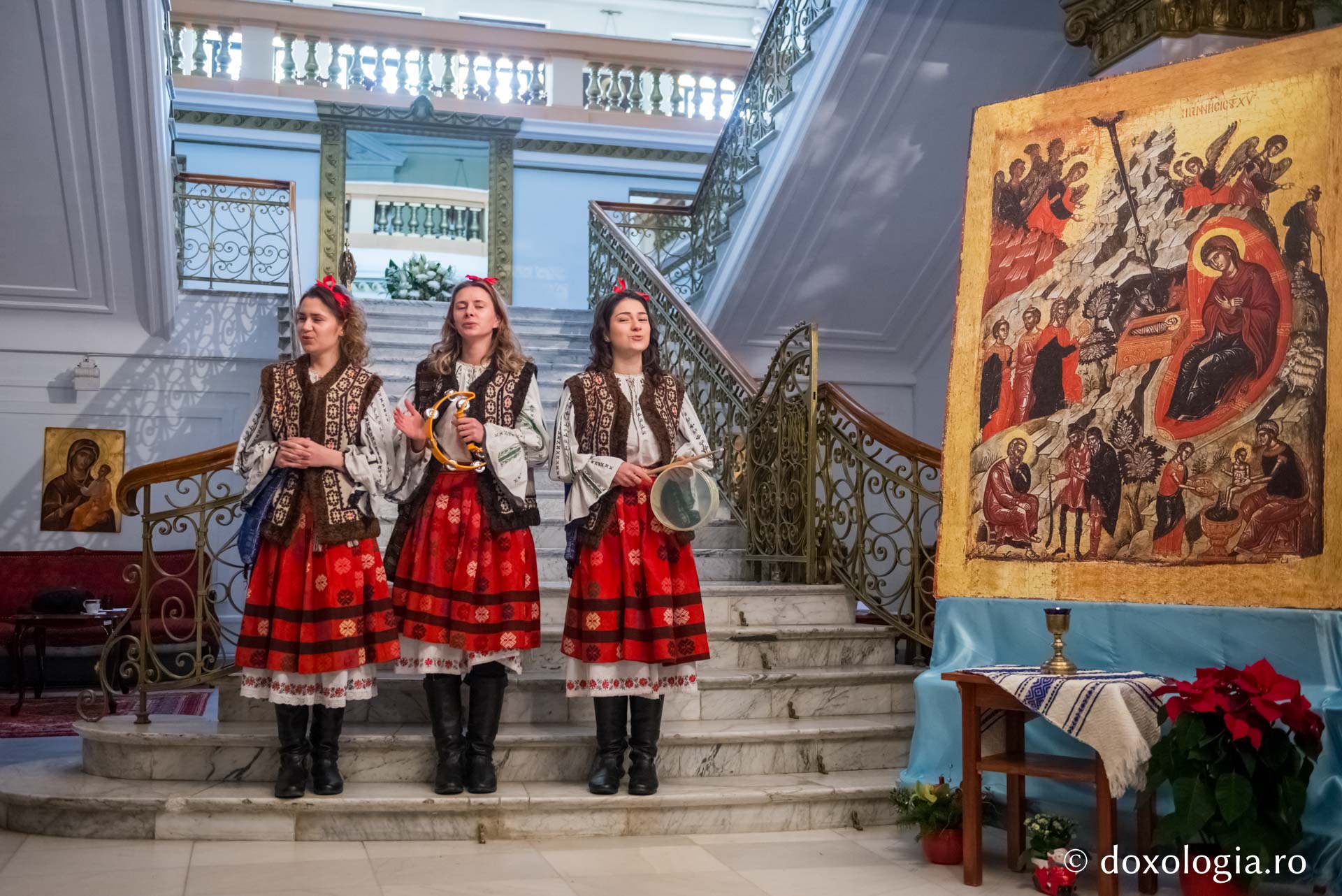 Colindători la Reședința Mitropolitană 2017 – Trio „Voces” din Iași