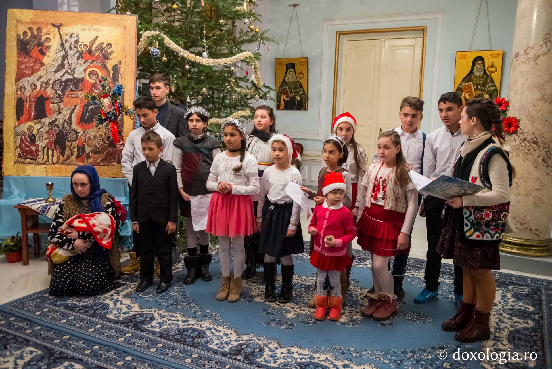 Colindători la Reședința Mitropolitană 2017 – Parohia Căpriţa