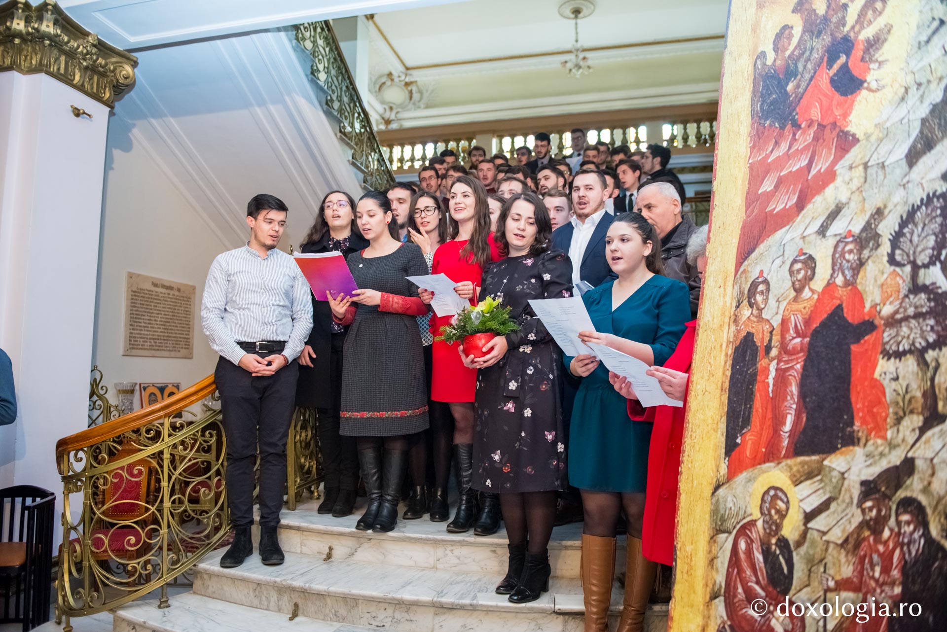 Colindători la Reședința Mitropolitană 2017 – Colegiul „Sfântul Nicolae” din Iași