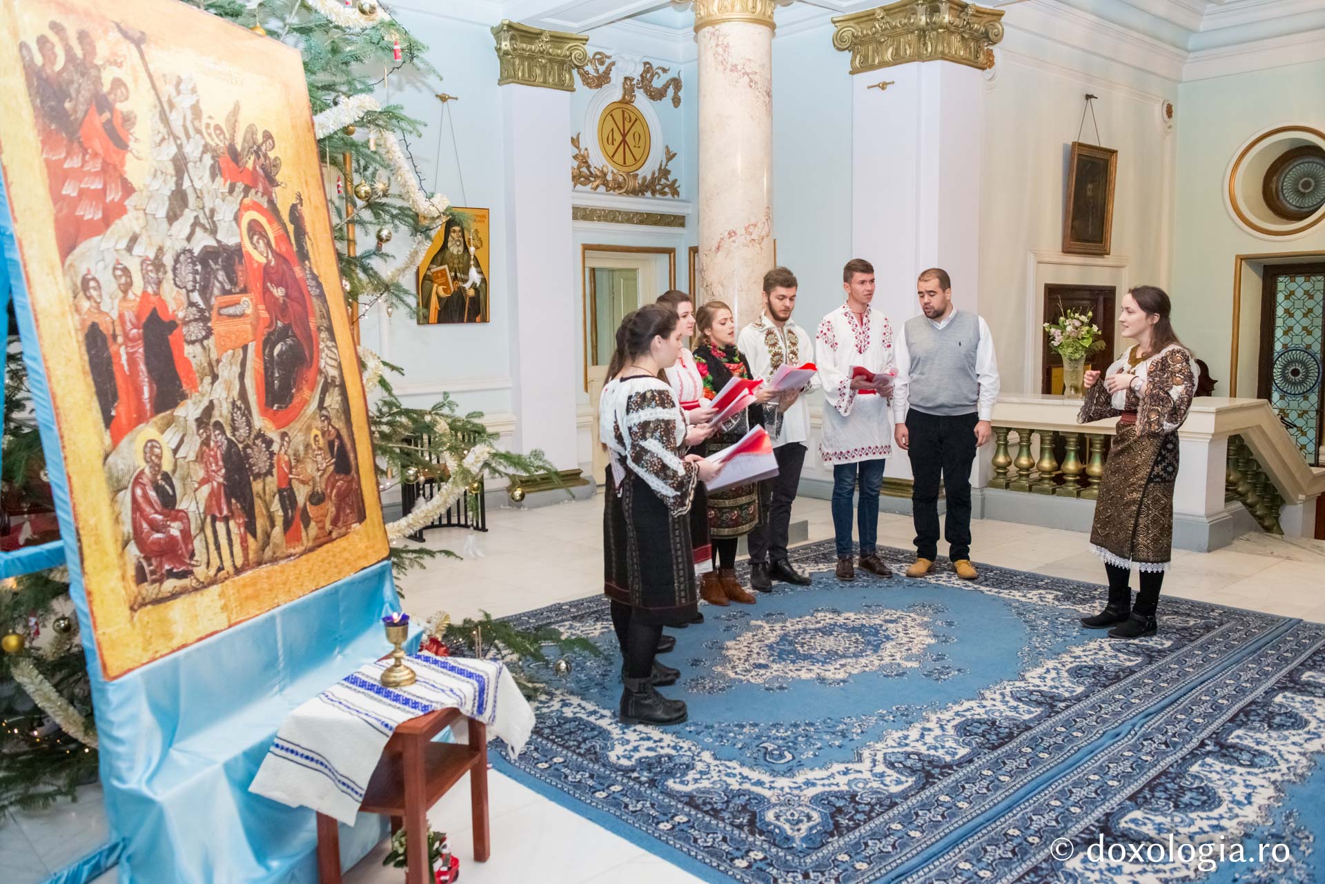 Colindători la Reședința Mitropolitană 2017 – Corul Literaţilor