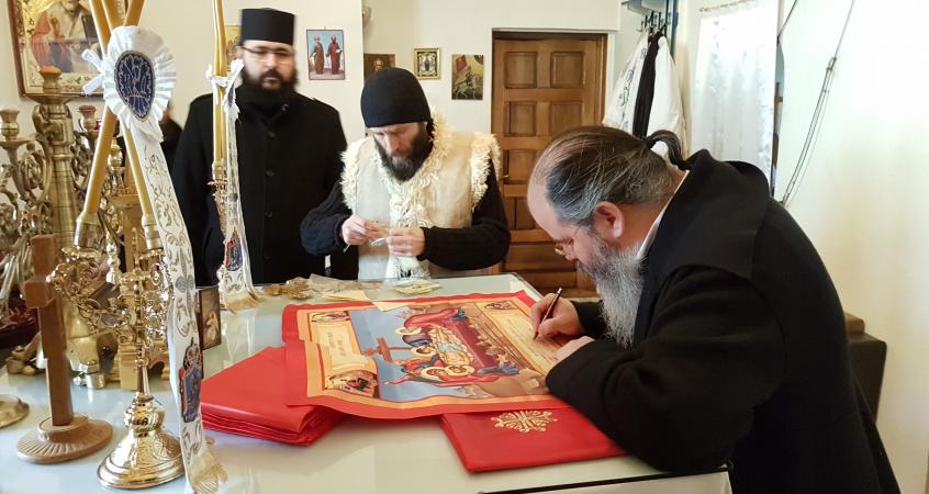 Slujire arhierească la Mănăstirea Alexandru Vlahuţă