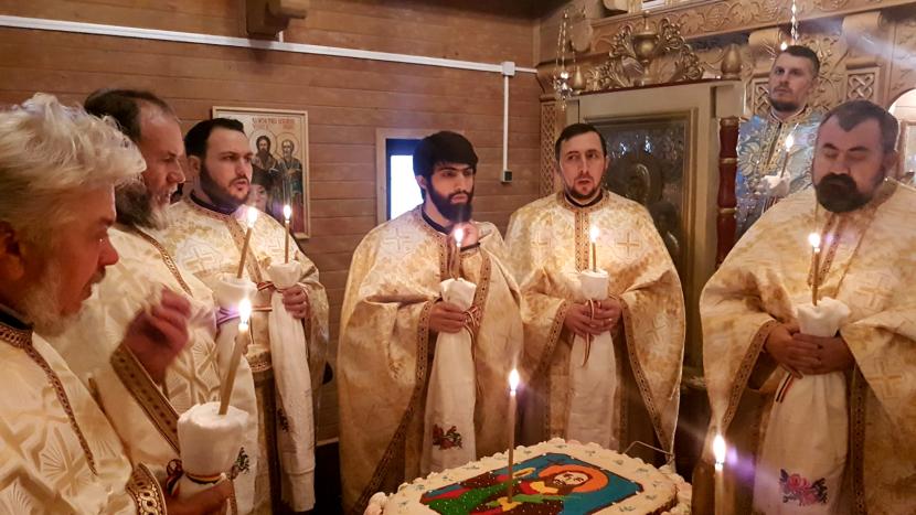 Hram deosebit la Mănăstirea Cireşoaia, judeţul Bacău