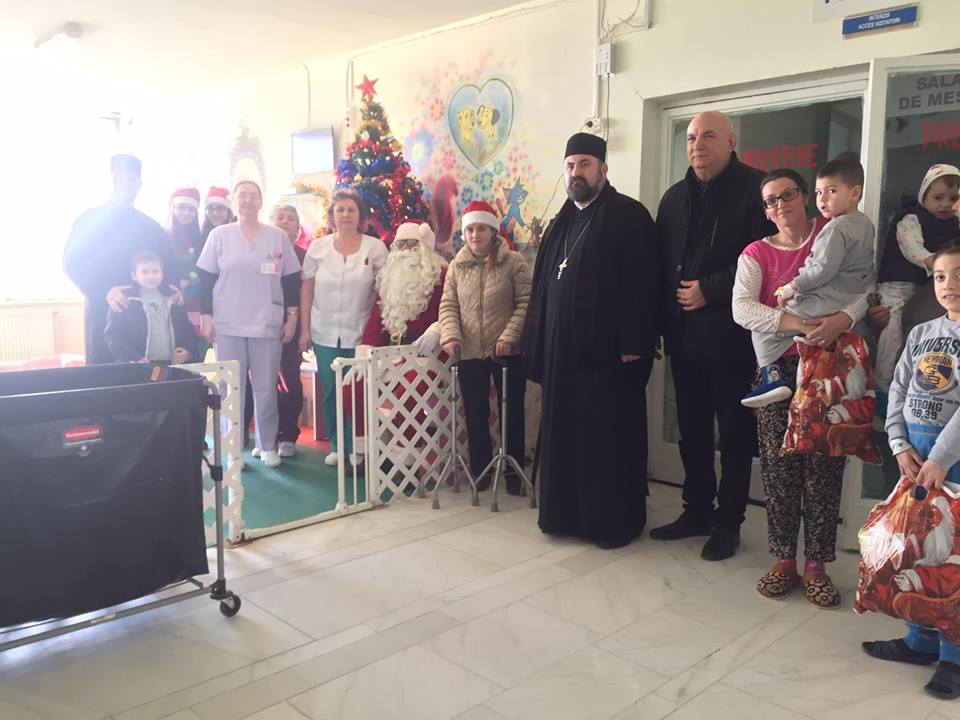 Bucurie pentru copiii internaţi în Spitalul Municipal din Oneşti Bucurie pentru copiii internaţi în Spitalul Municipal din Oneşti