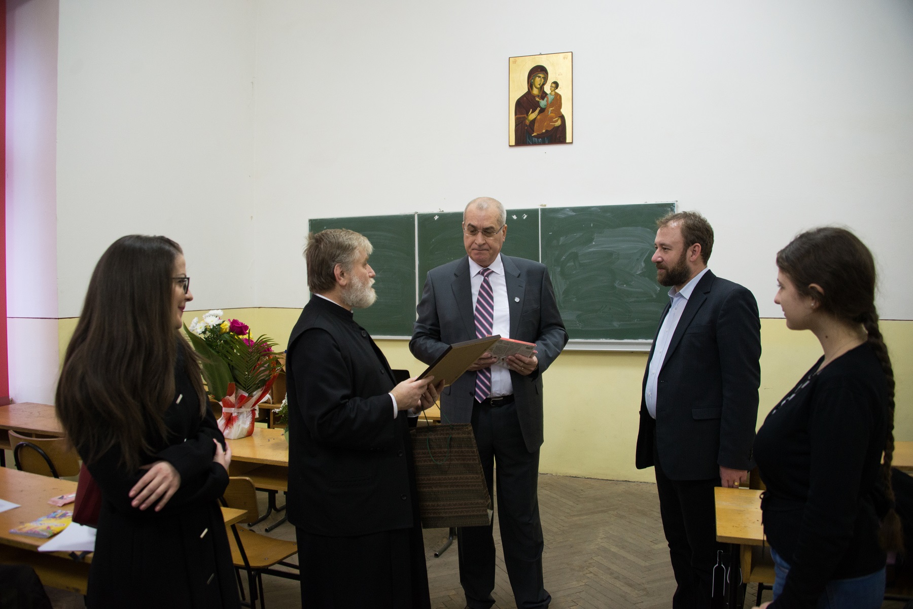 Profesorul Constantin Cucoş - moment aniversar la Facultatea de Teologie Ortodoxă „Dumitru Stăniloae” din Iaşi