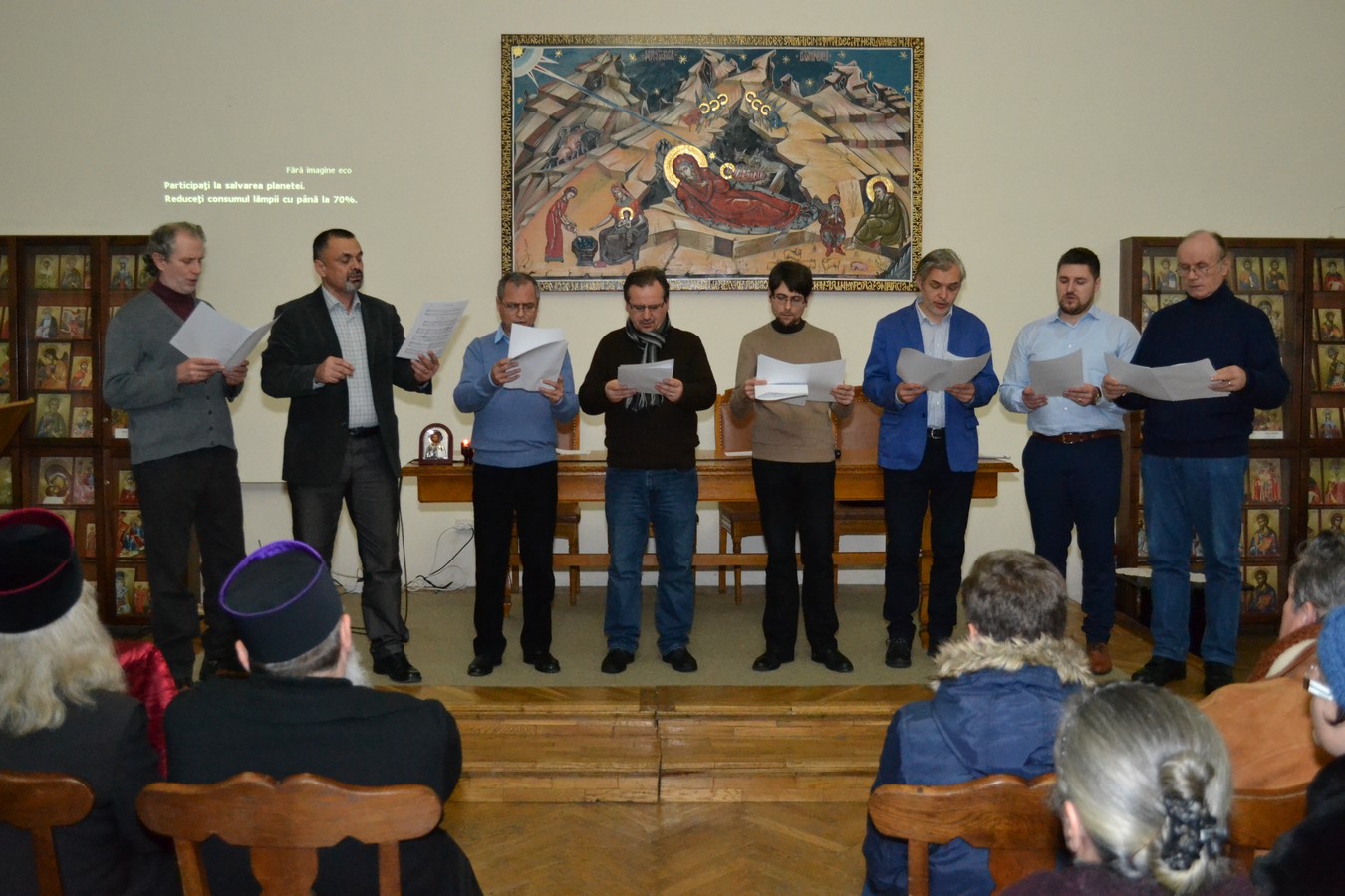 Despre „Taina Sfântului Mir“, la Serile catehetice „Cleopa Ilie“