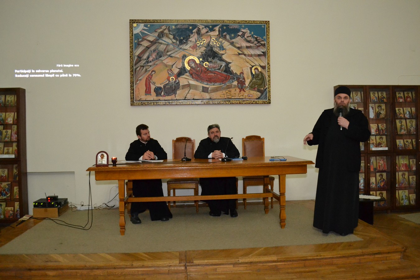 Despre „Taina Sfântului Mir“, la Serile catehetice „Cleopa Ilie“