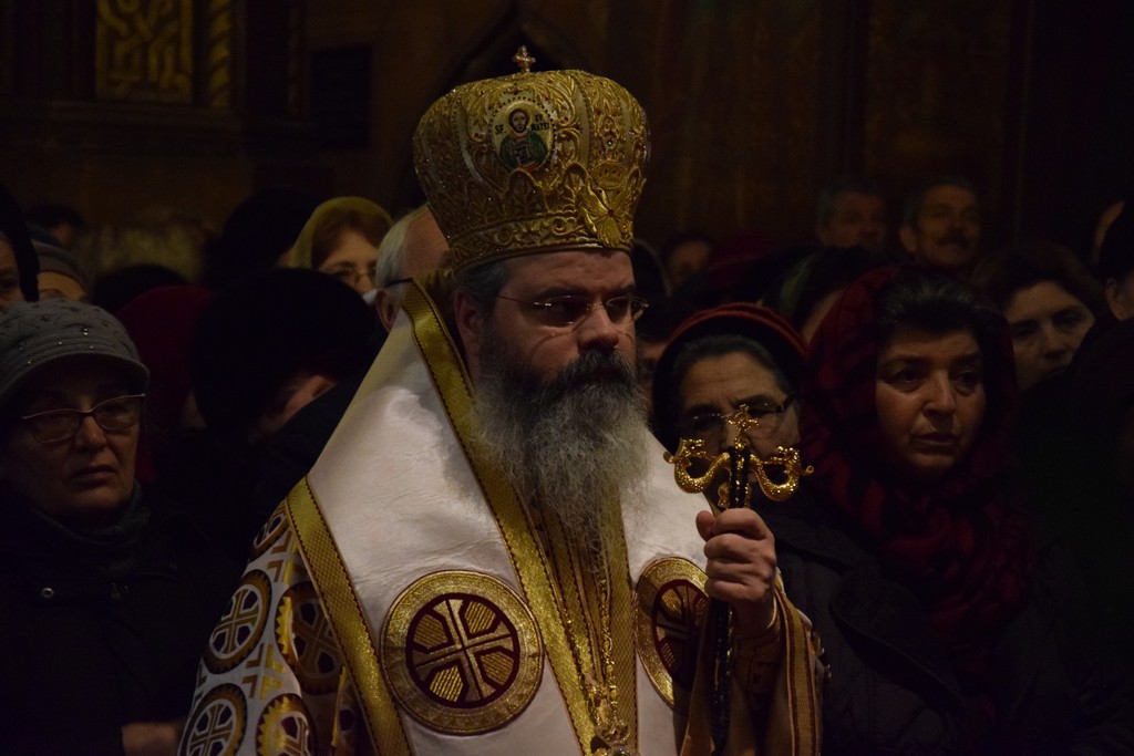 Liturghie arhierească la hramul Mănăstirii „Sfinţii Trei Ierarhi“ din Iaşi