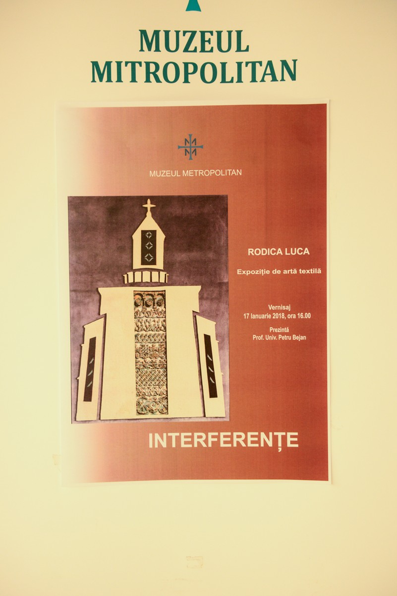 Expoziție de artă textilă la Muzeul Mitropolitan din Iași: „Interferențe” Expoziție de artă textilă la Muzeul Mitropolitan din Iași: „Interferențe”