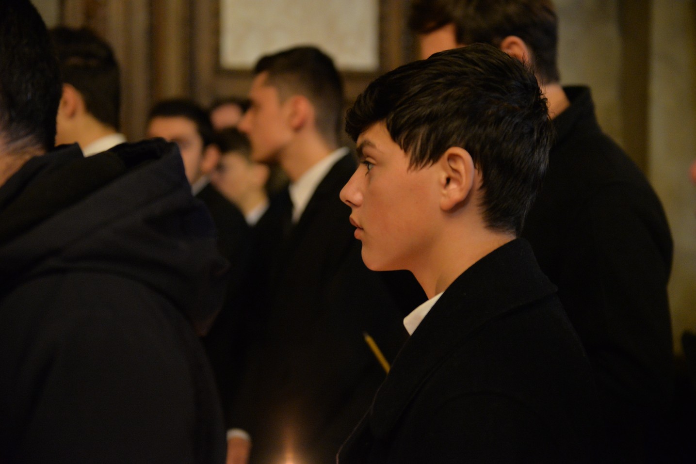 Sfinții Trei Ierarhi i-au reunit în rugăciune pe studenții teologi și pe seminariștii ieșeni