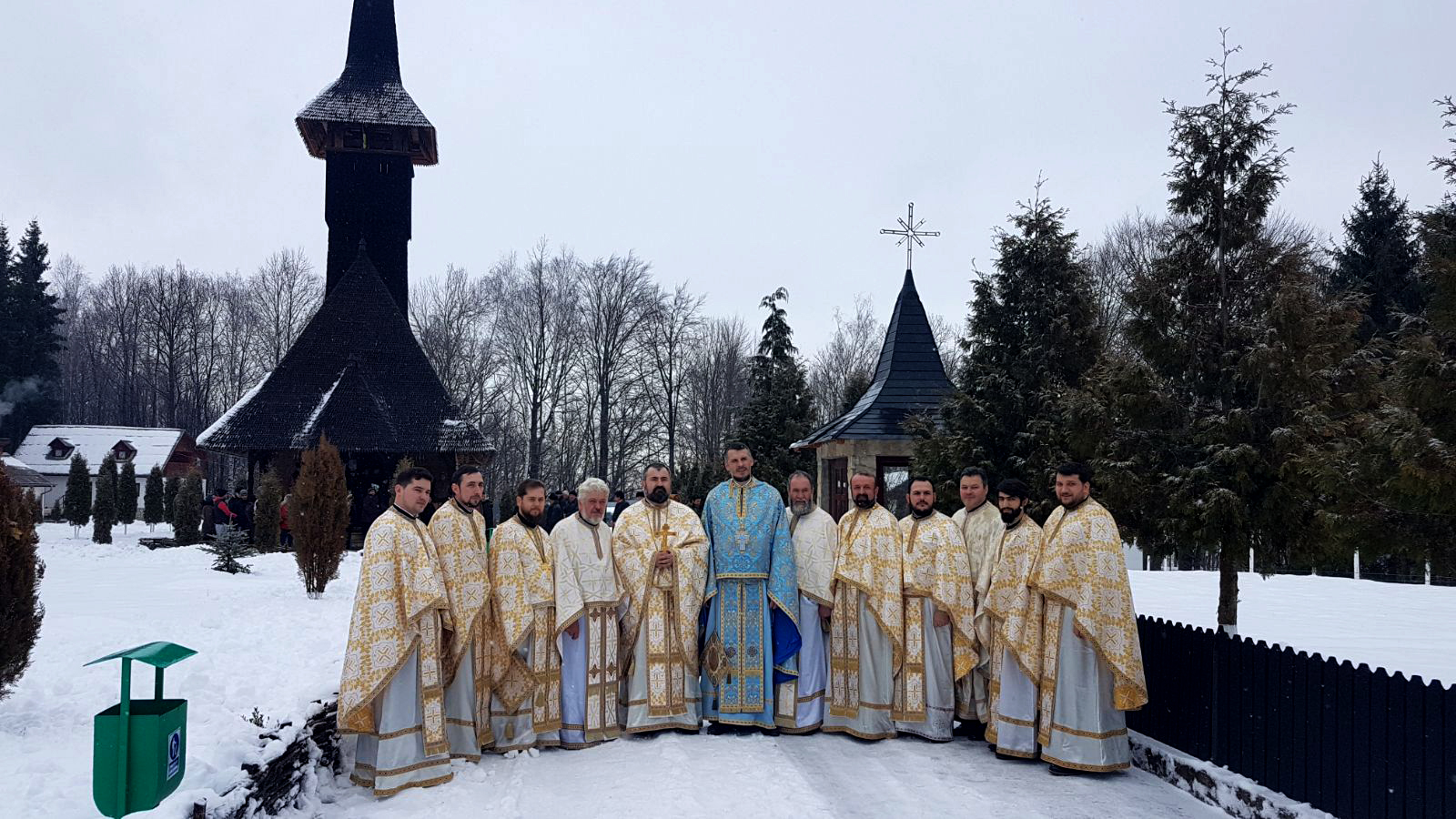Hram deosebit la Mănăstirea Cireşoaia, judeţul Bacău
