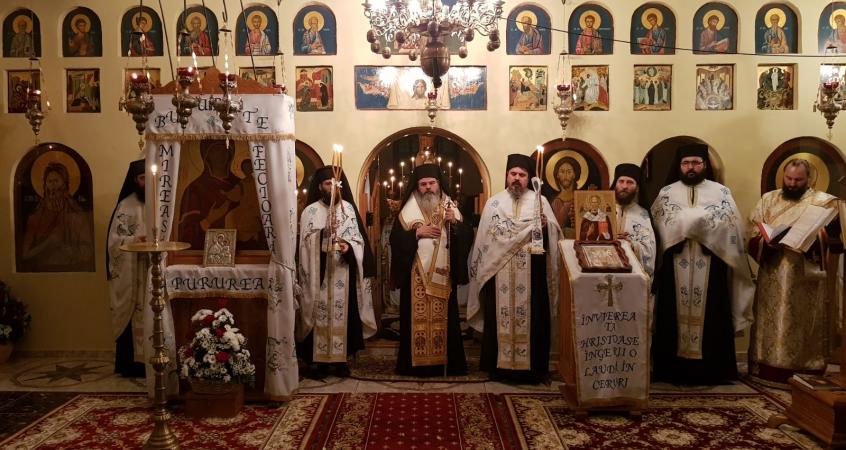 Slujire arhierească la Mănăstirea Alexandru Vlahuţă