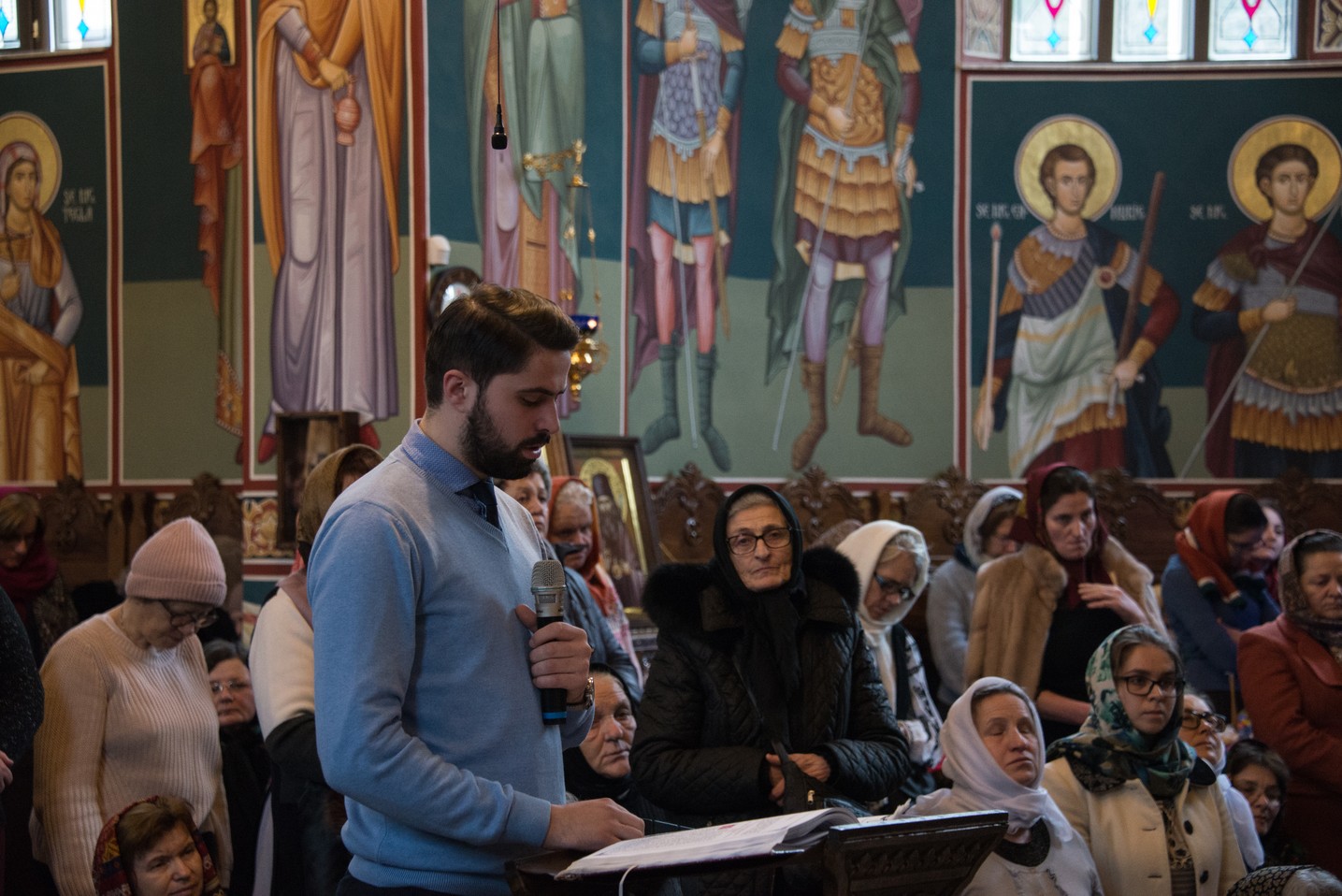 Hram la Sihăstria Putnei: „În momentul în care păcătuim, se face zid între noi și Dumnezeu” Hram la Sihăstria Putnei: „În momentul în care păcătuim, se face zid între noi și Dumnezeu”