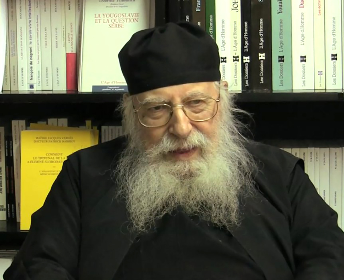 Mesajul de condoleanțe al Patriarhului Daniel la trecerea la cele veșnice a părintelui arhim. Placide Deseille