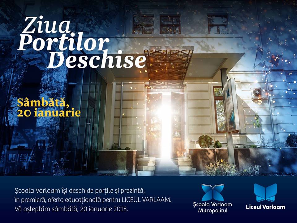 Porţi deschise la Şcoala „Varlaam” şi Liceul „Varlaam”