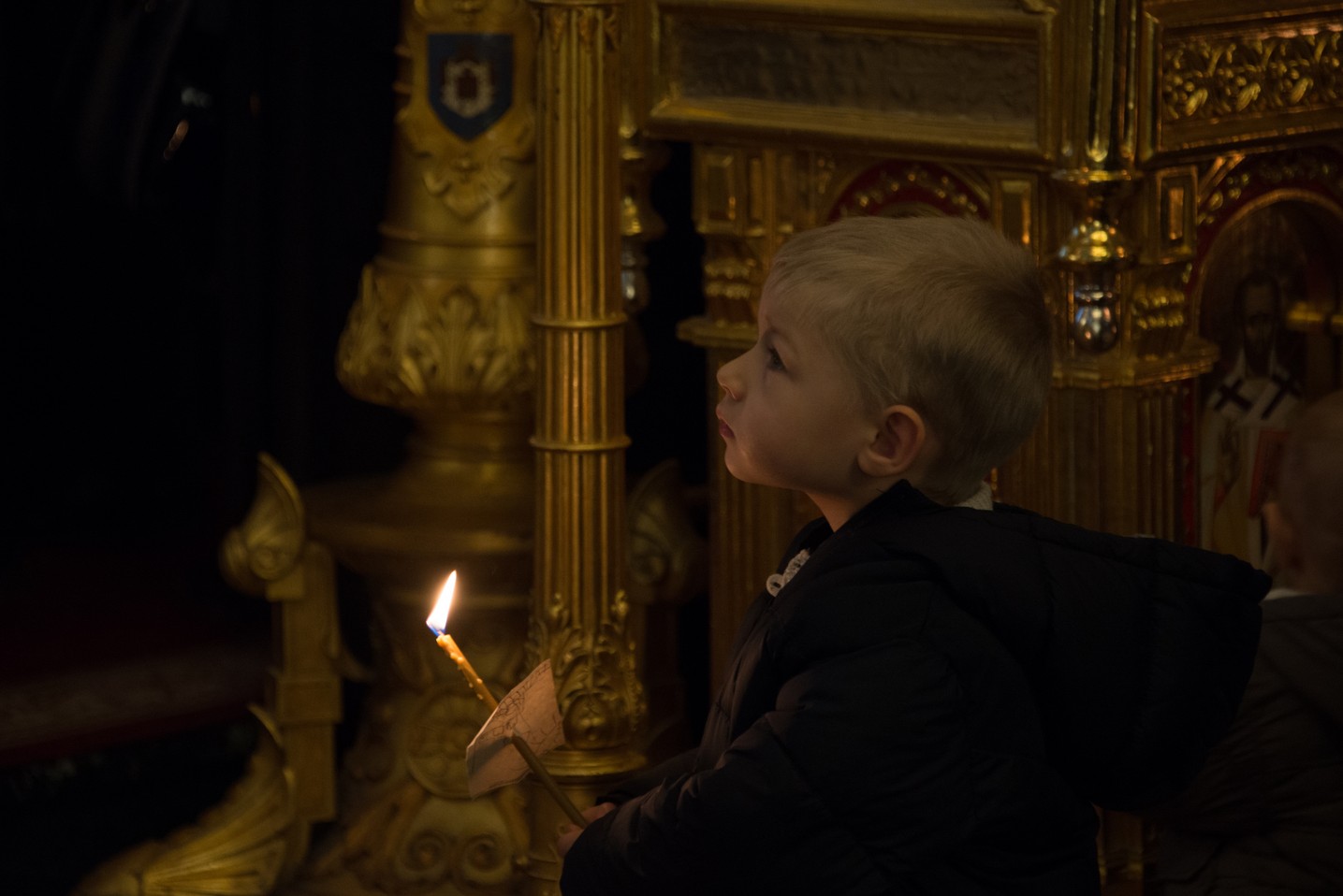 Sfinţirea cea mare a apei la Catedrala Mitropolitană din Iaşi: „Curățește-te, omule, de tot ceea ce ai adunat ca întinăciune și păcat!”