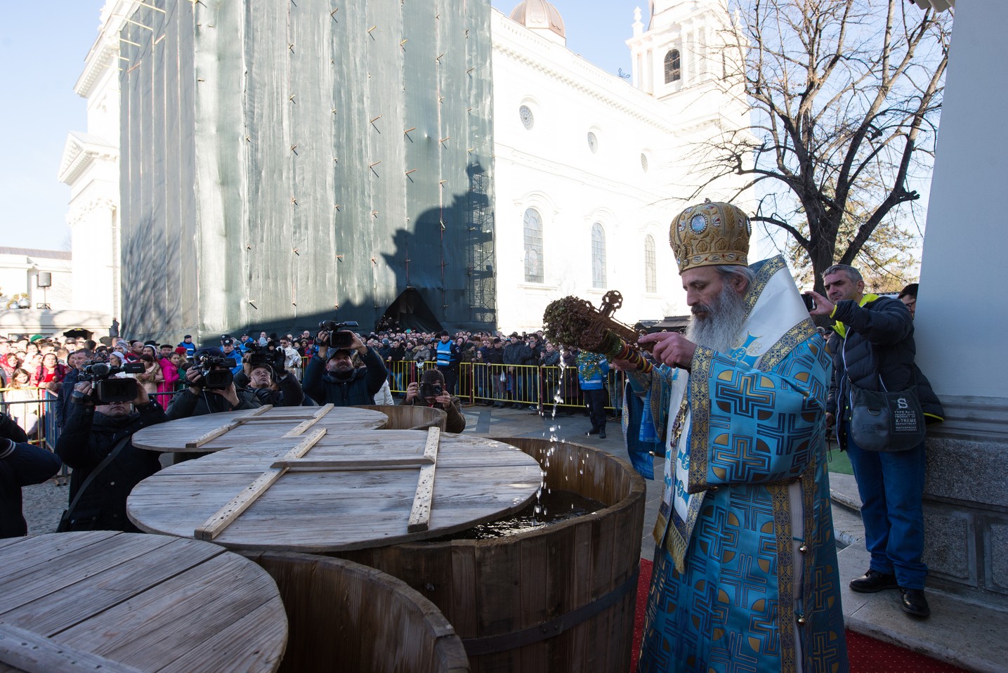 (Foto) Slujba Bobotezei la Catedrala mitropolitană din Iași – 2018