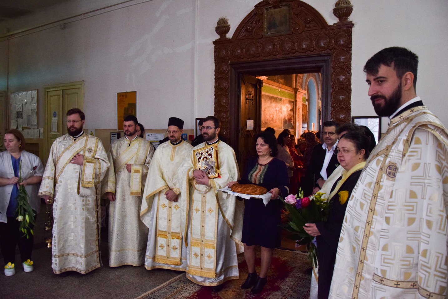 Liturghie săvârșită de IPS Mitropolit Teofan la Secția Pașcanu de la Spitalul Clinic de Pneumoftiziologie din Iaşi