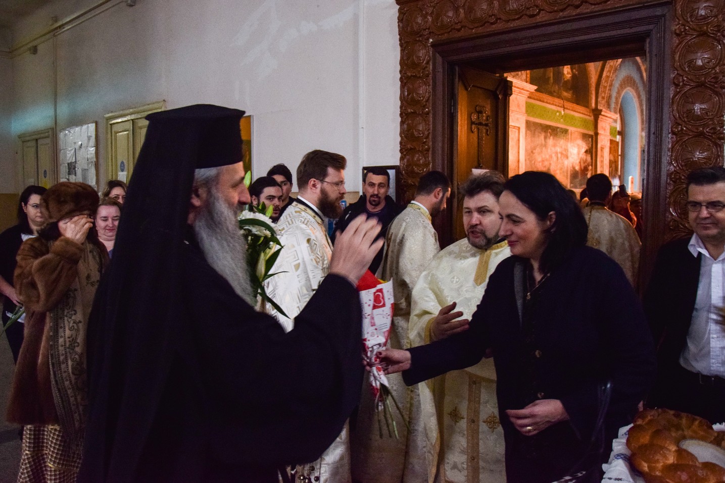 Liturghie săvârșită de IPS Mitropolit Teofan la Secția Pașcanu de la Spitalul Clinic de Pneumoftiziologie din Iaşi