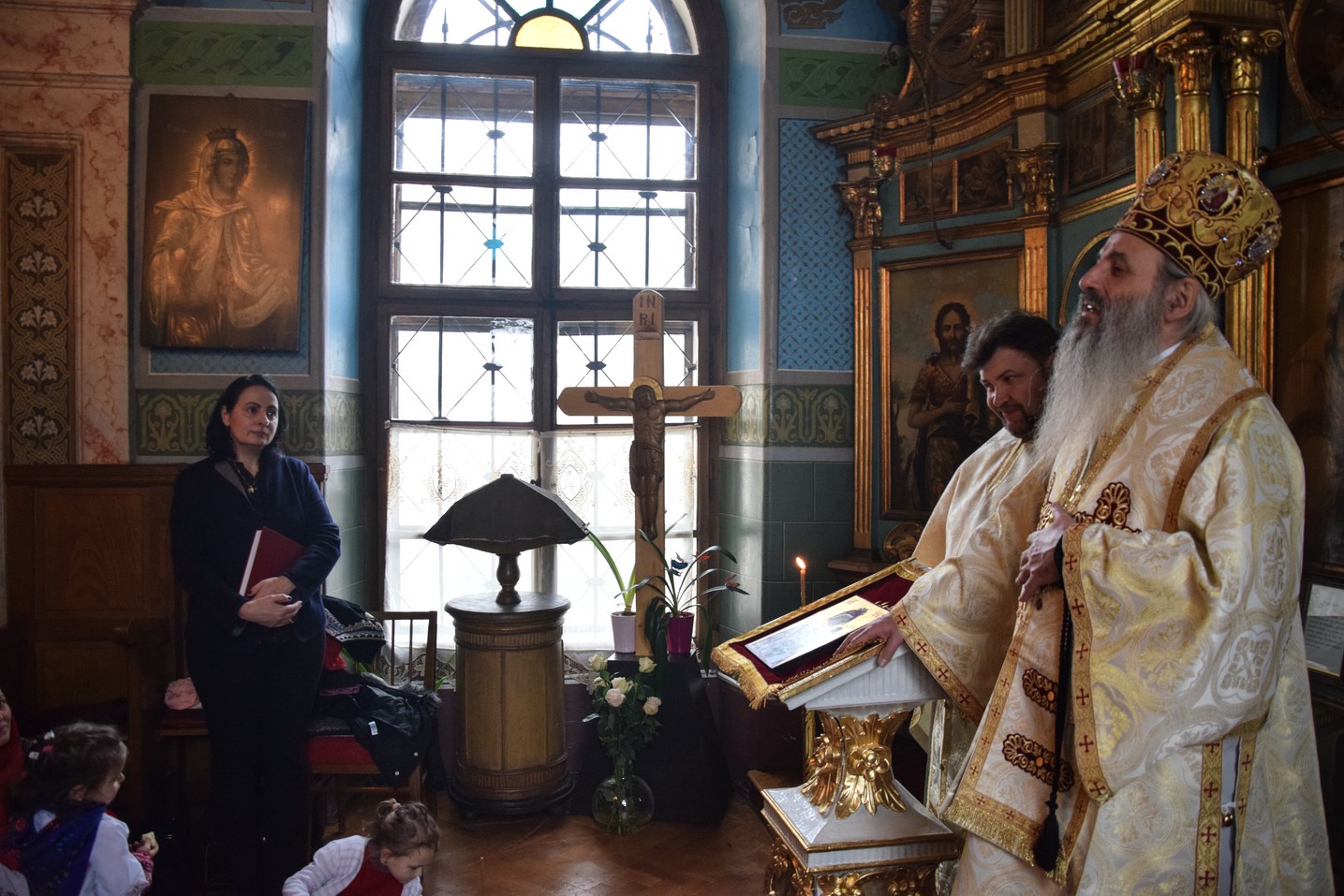 Liturghie săvârșită de IPS Mitropolit Teofan la Secția Pașcanu de la Spitalul Clinic de Pneumoftiziologie din Iaşi