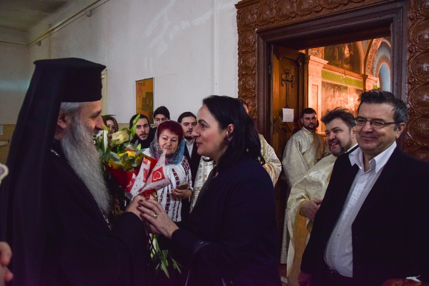 Liturghie săvârșită de IPS Mitropolit Teofan la Secția Pașcanu de la Spitalul Clinic de Pneumoftiziologie din Iaşi