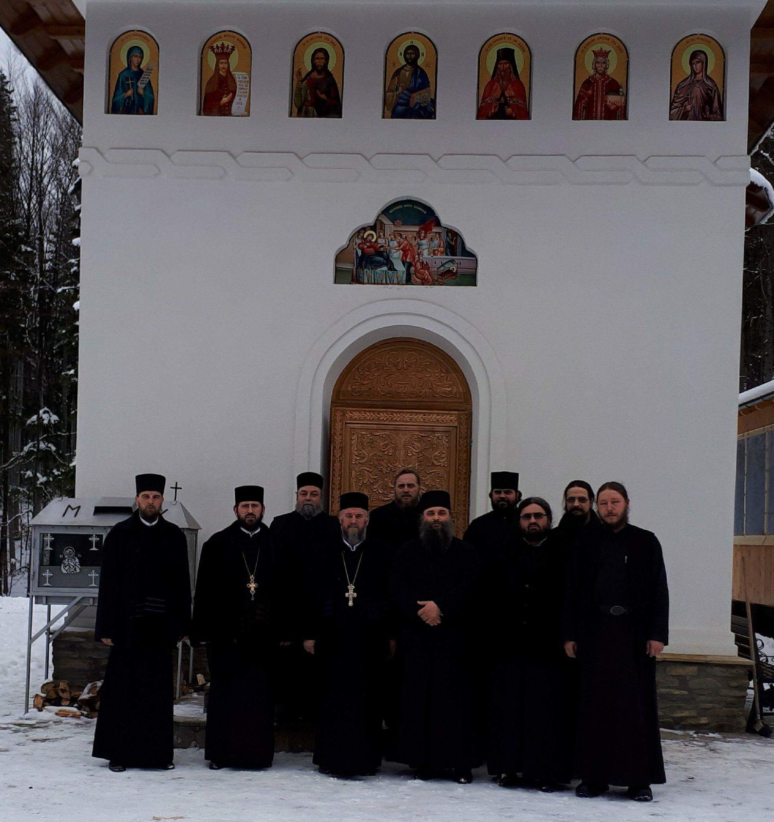 Schitul Icoana Veche şi-a serbat hramul de iarnă