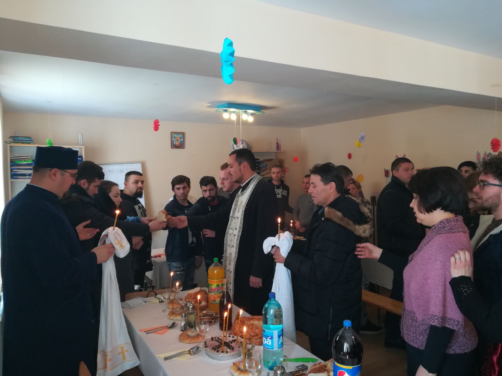 Tineri din Penitenciarul Bacău, în Parohia Ortodoxă Lazaret