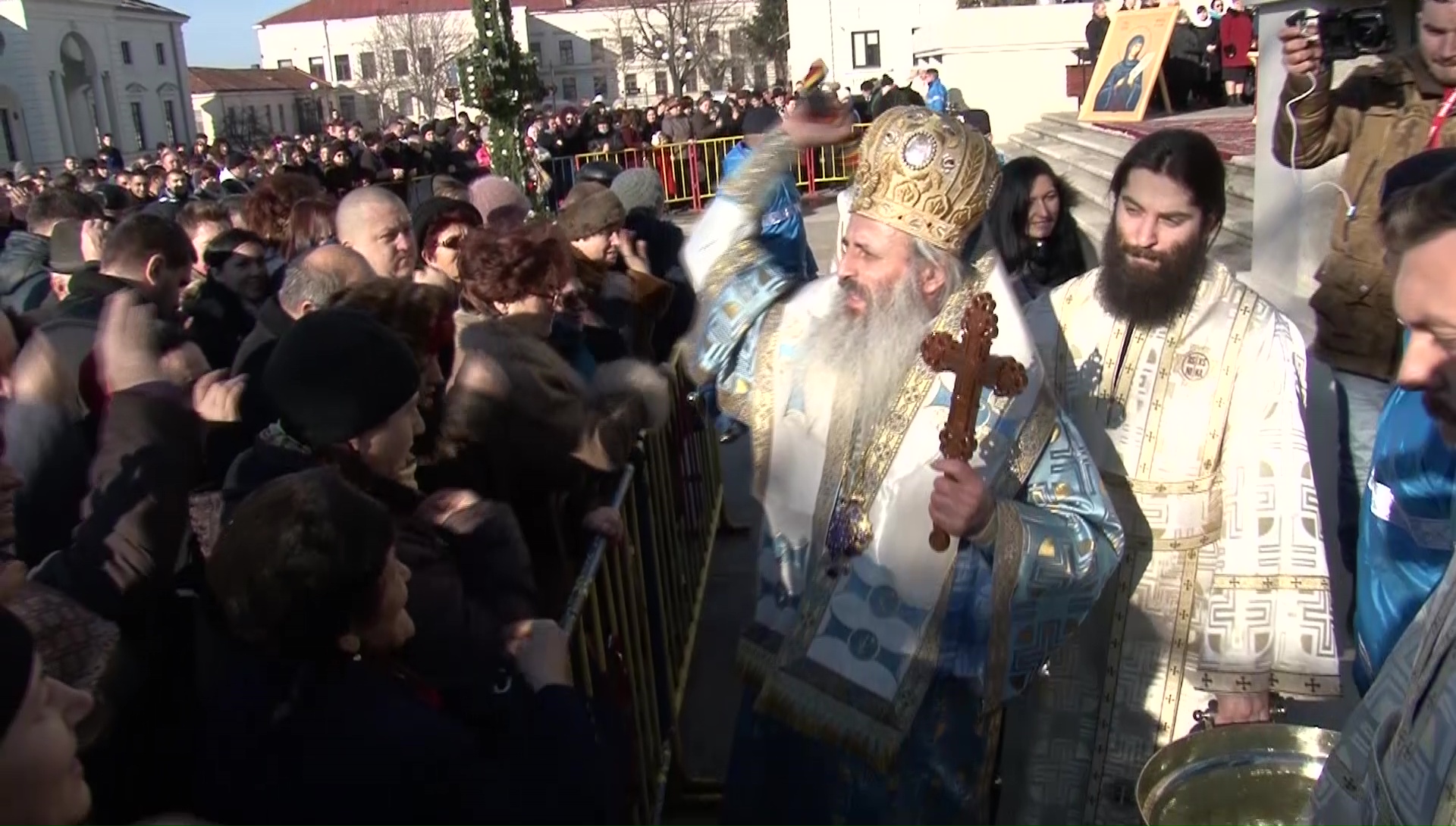 (Video) Botezul Domnului la Catedrala Mitropolitană din Iași