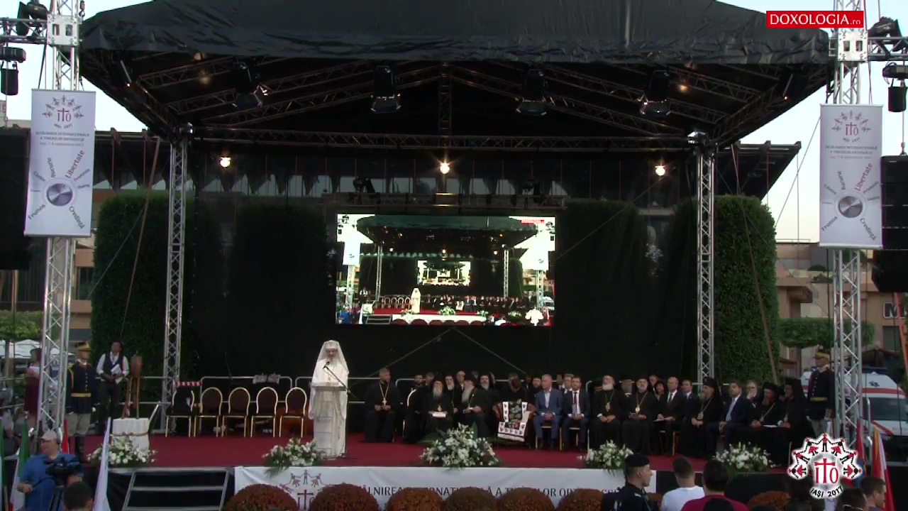 (Video)  Întâlnirea Internațională a Tinerilor Ortodocși - Iași 2017, Deschiderea oficială