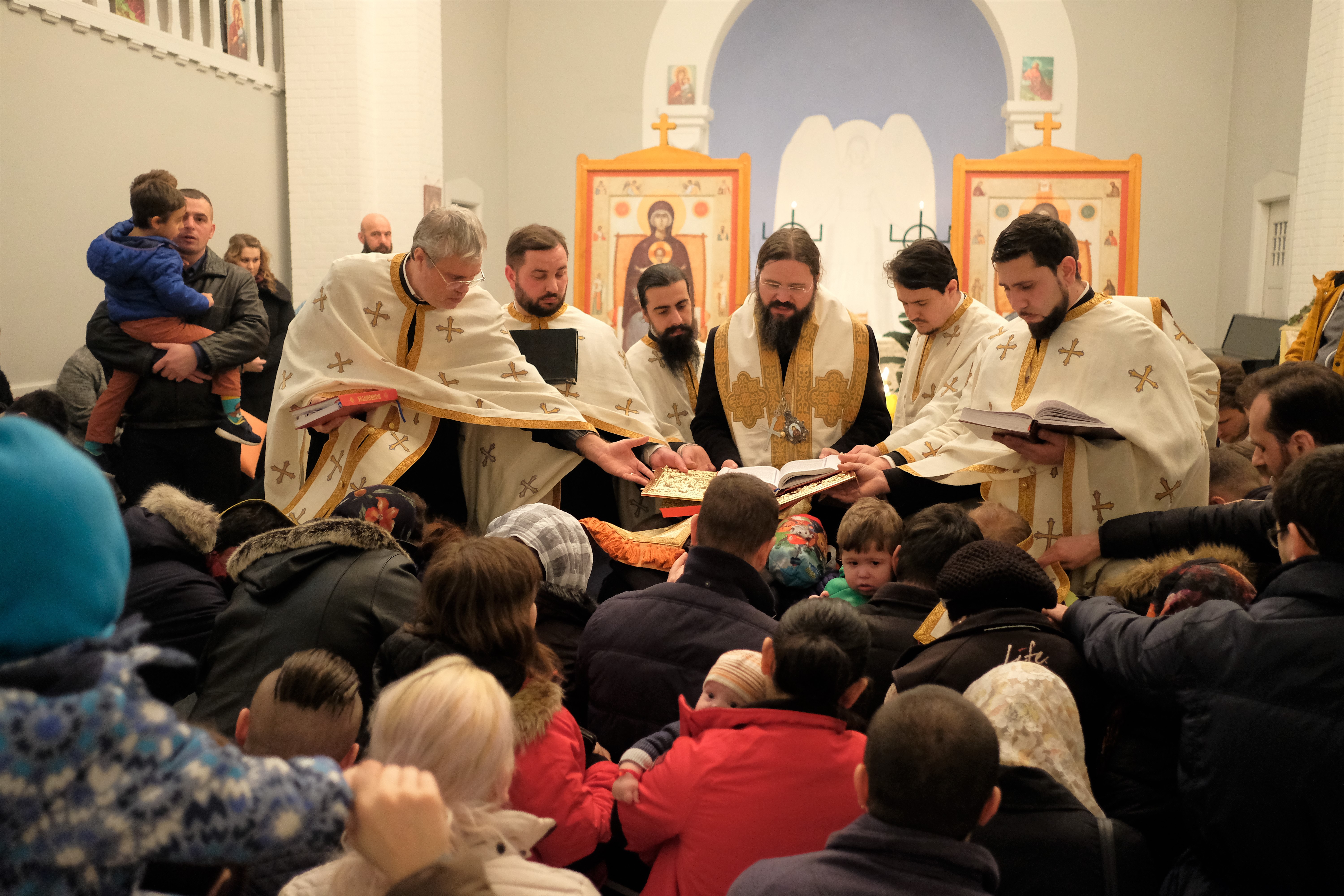 Părintele Episcop Macarie, în vizită misionară la românii din Danemarca