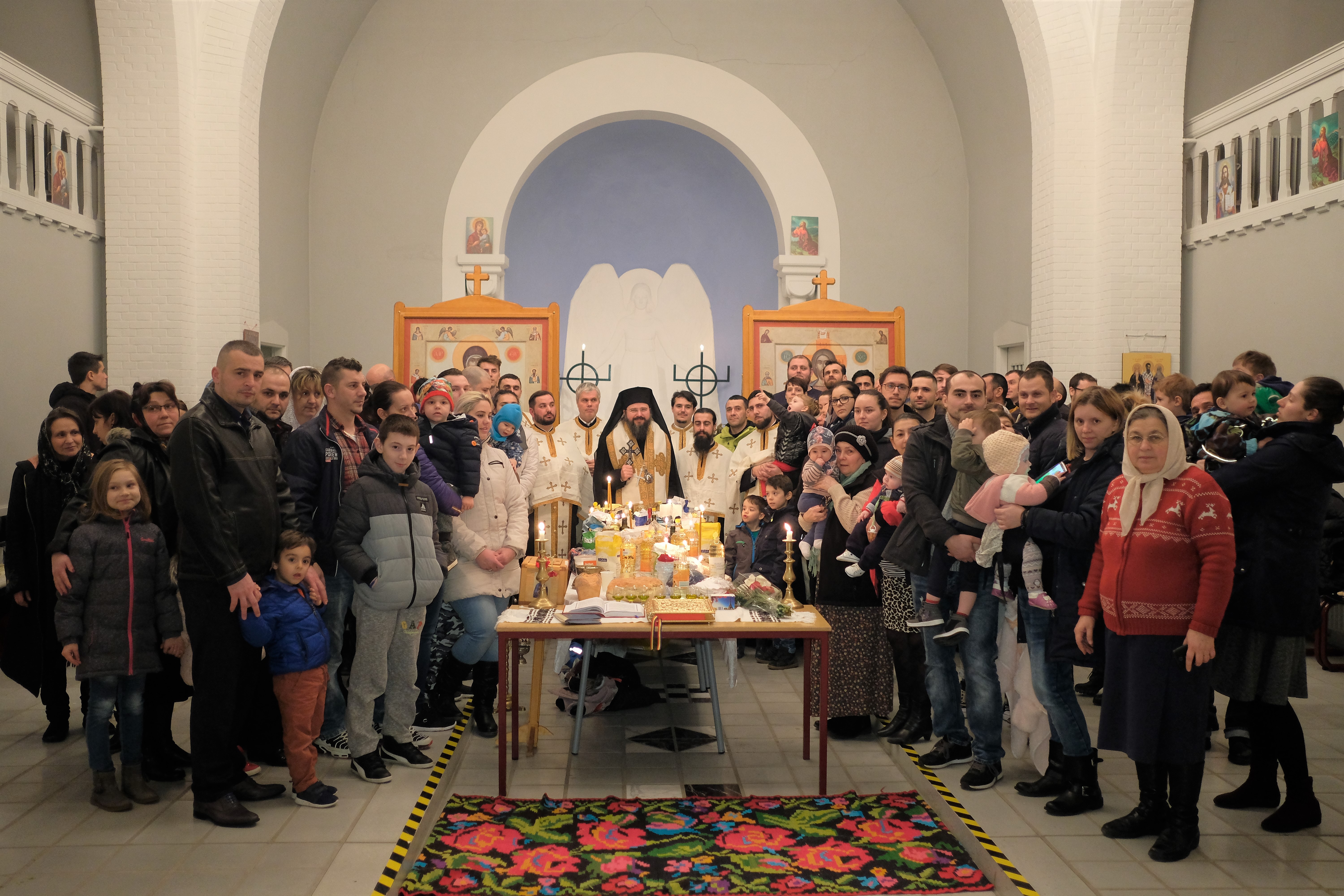 Părintele Episcop Macarie, în vizită misionară la românii din Danemarca