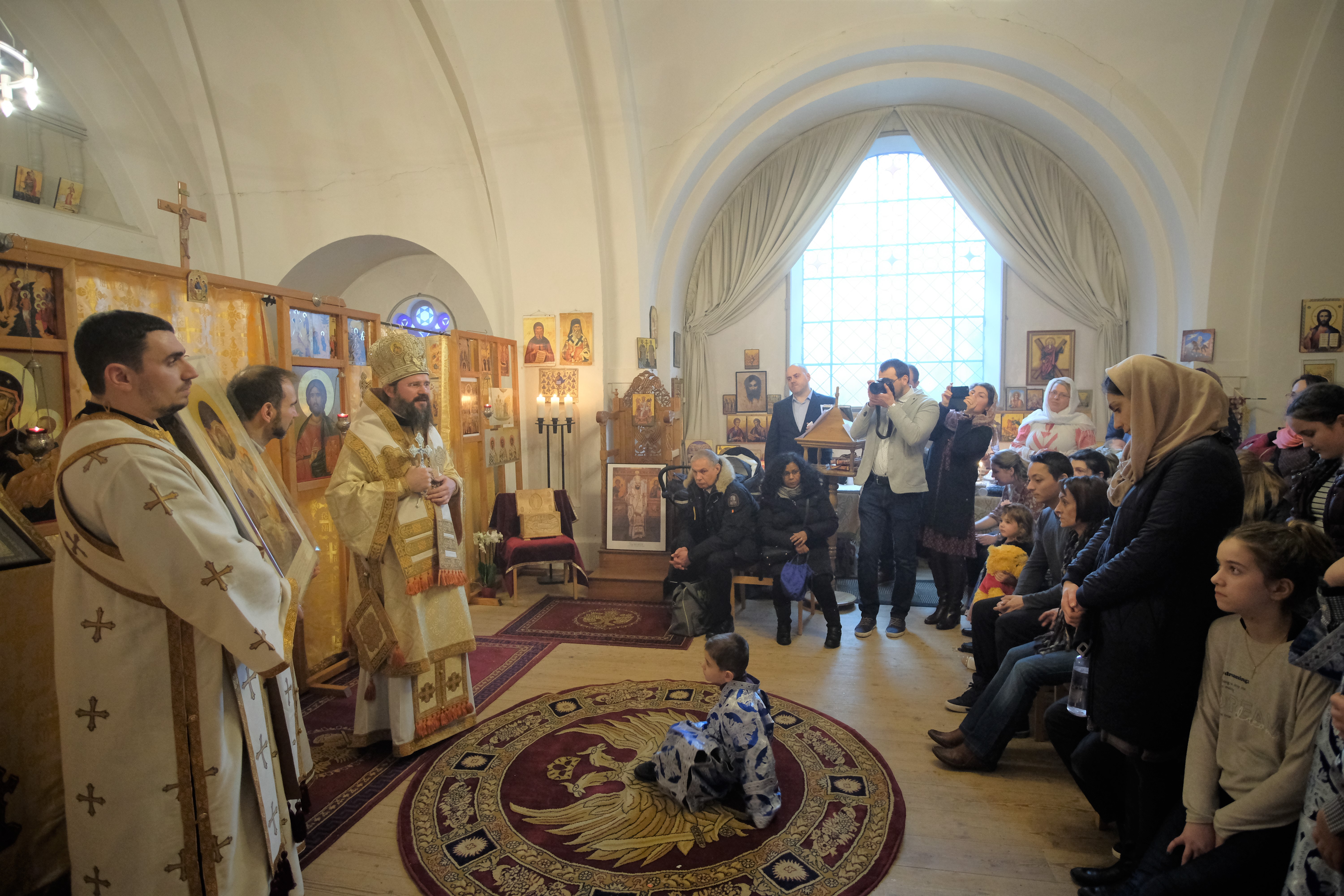 Părintele Episcop Macarie, în vizită misionară la românii din Danemarca