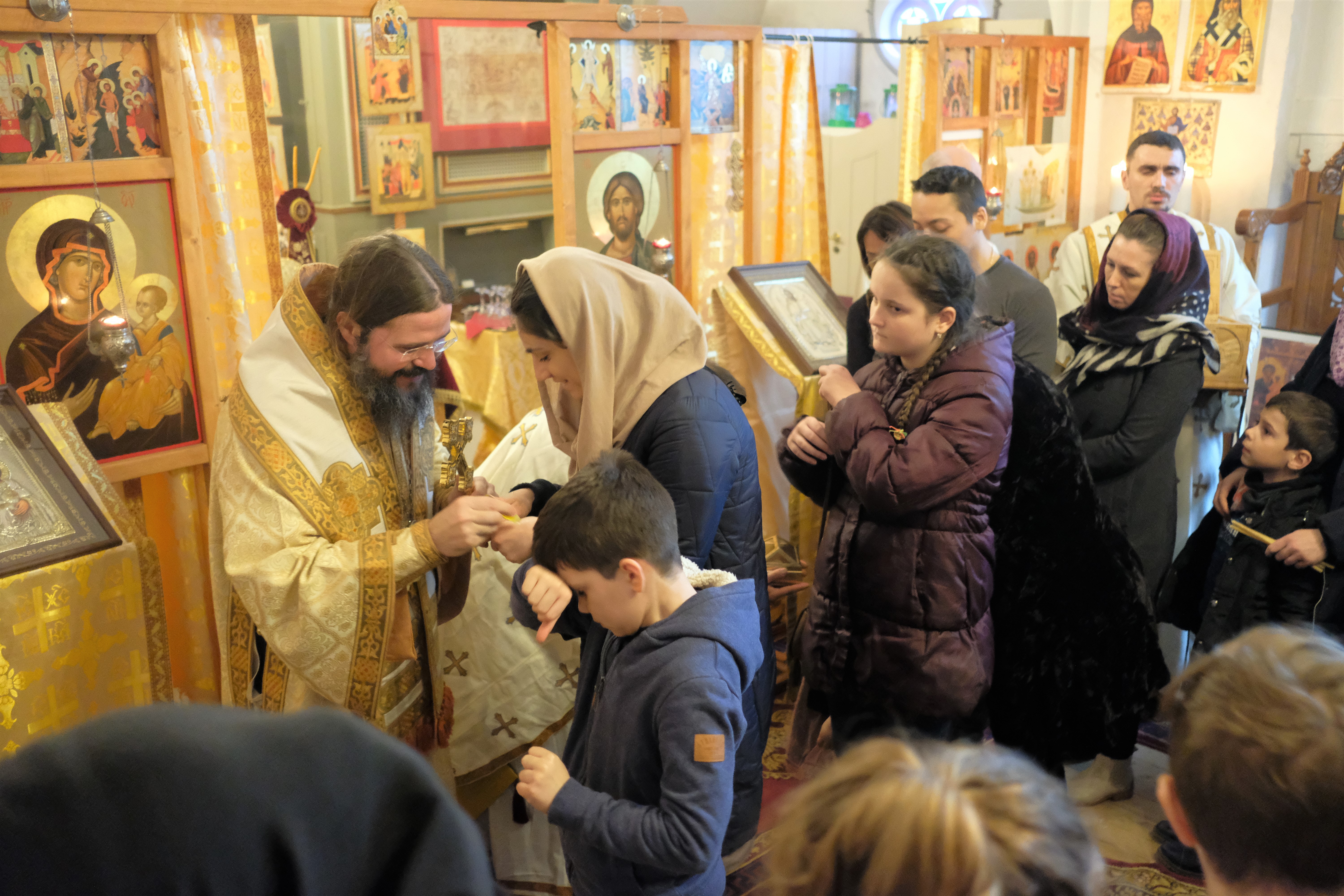Părintele Episcop Macarie, în vizită misionară la românii din Danemarca