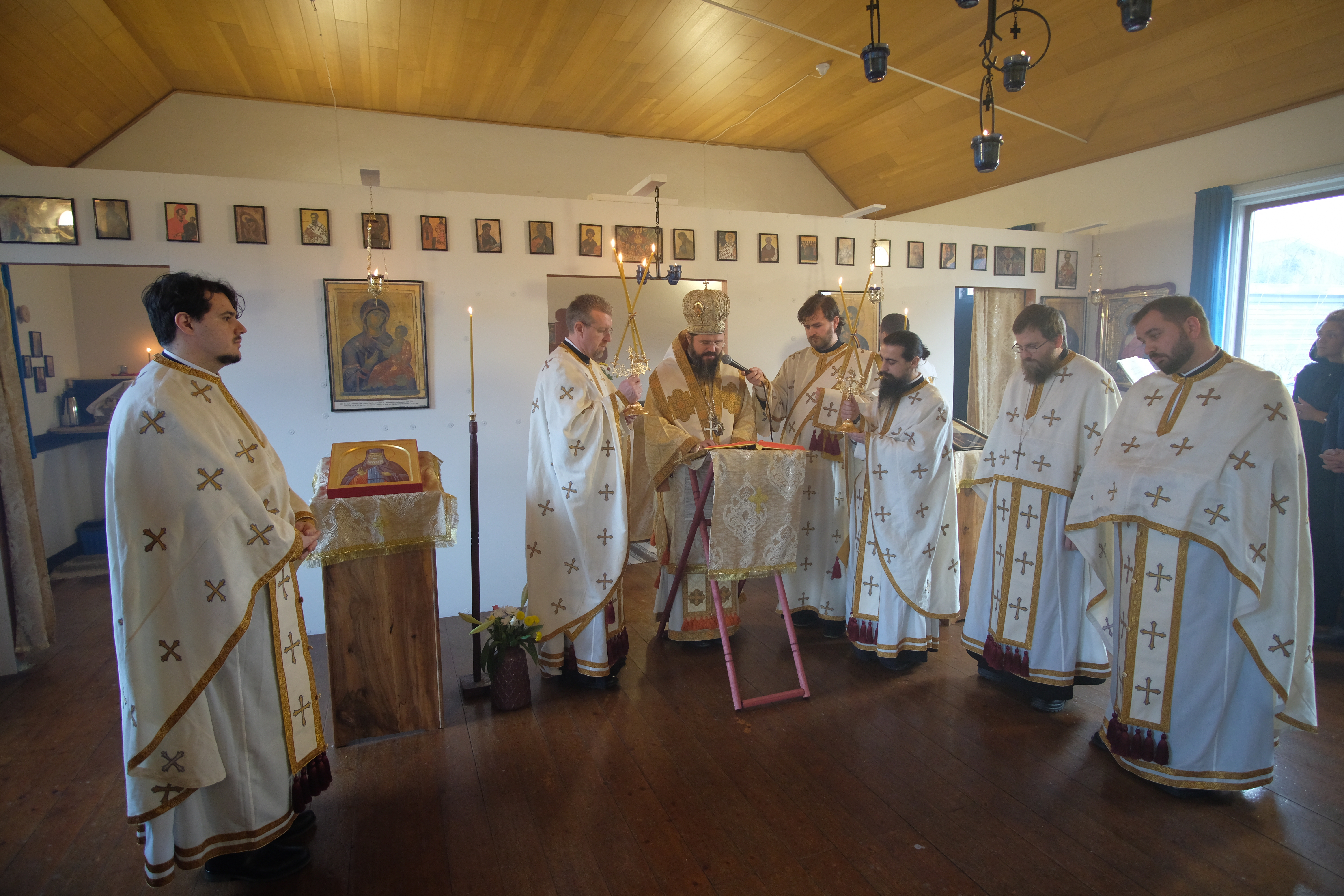 Părintele Episcop Macarie, în vizită misionară la românii din Danemarca