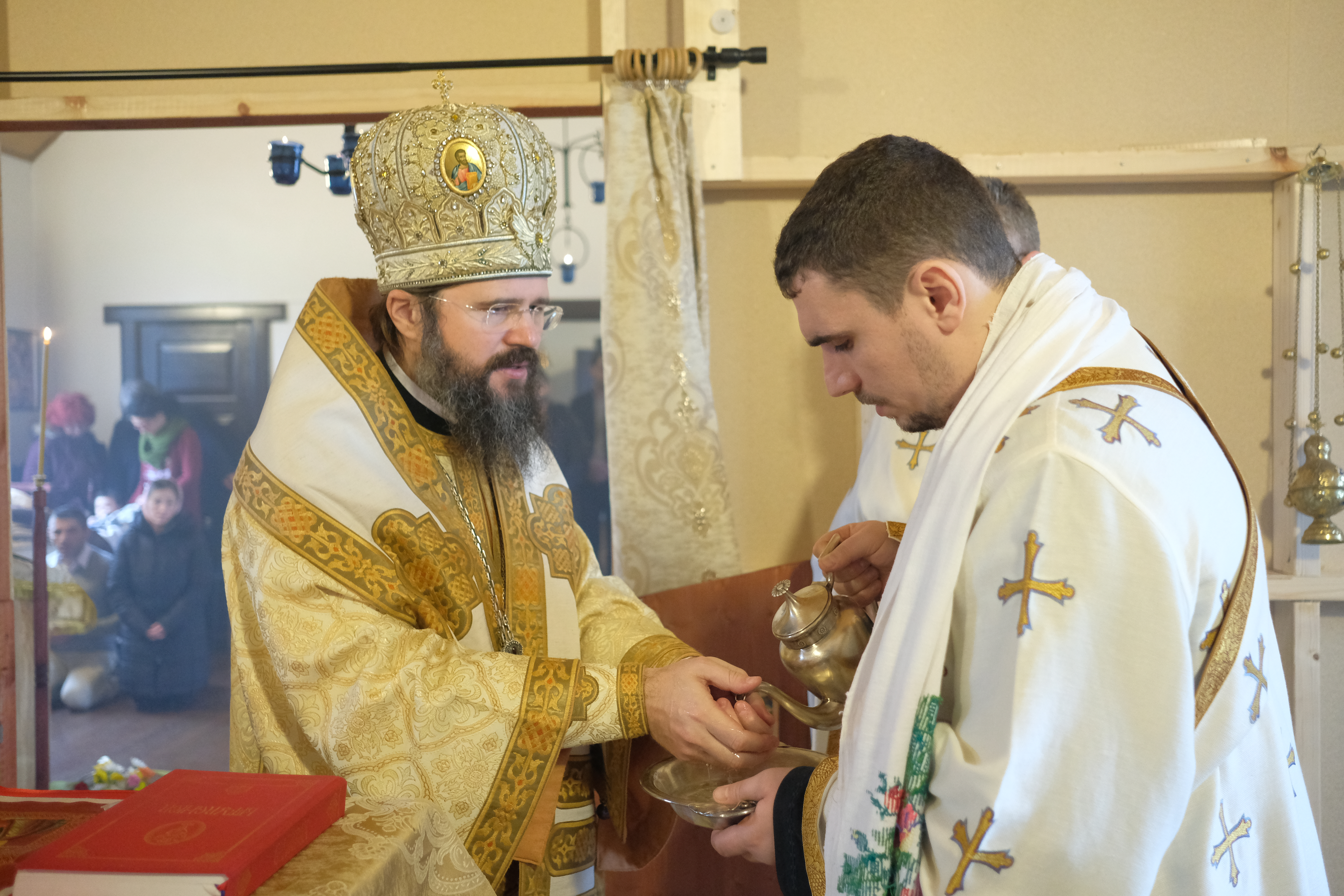 Părintele Episcop Macarie, în vizită misionară la românii din Danemarca