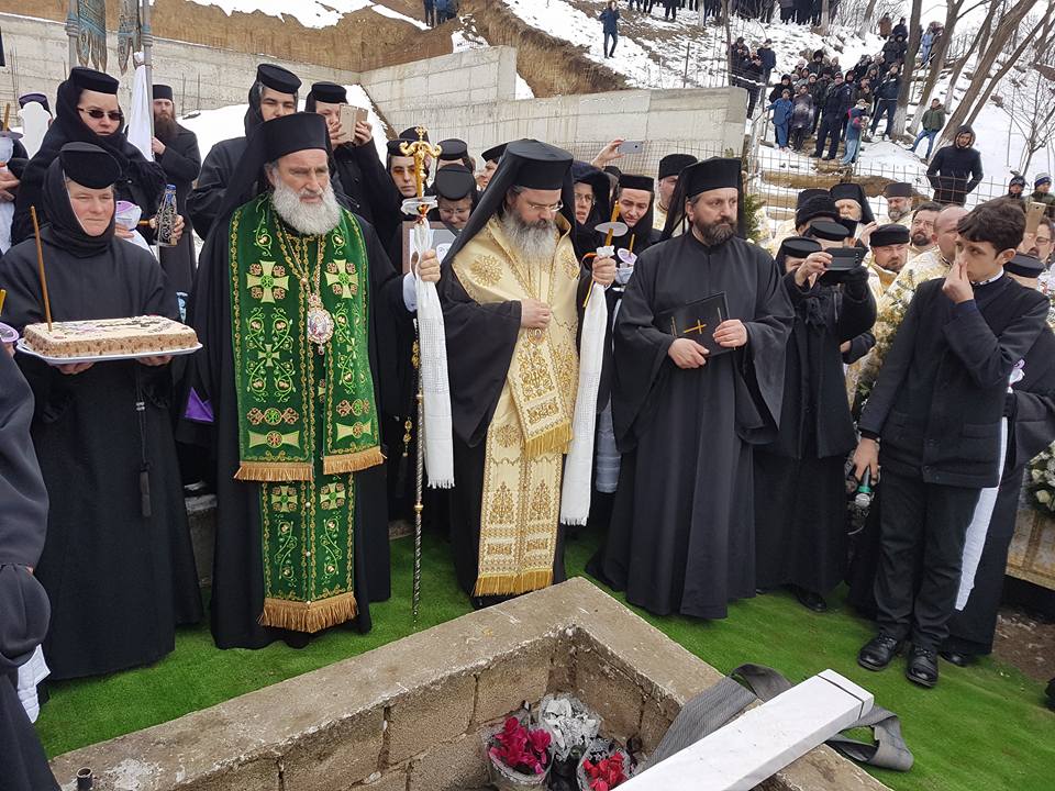 Arhimandritul Antonie Jeflea, înmormântat la Giurgeni