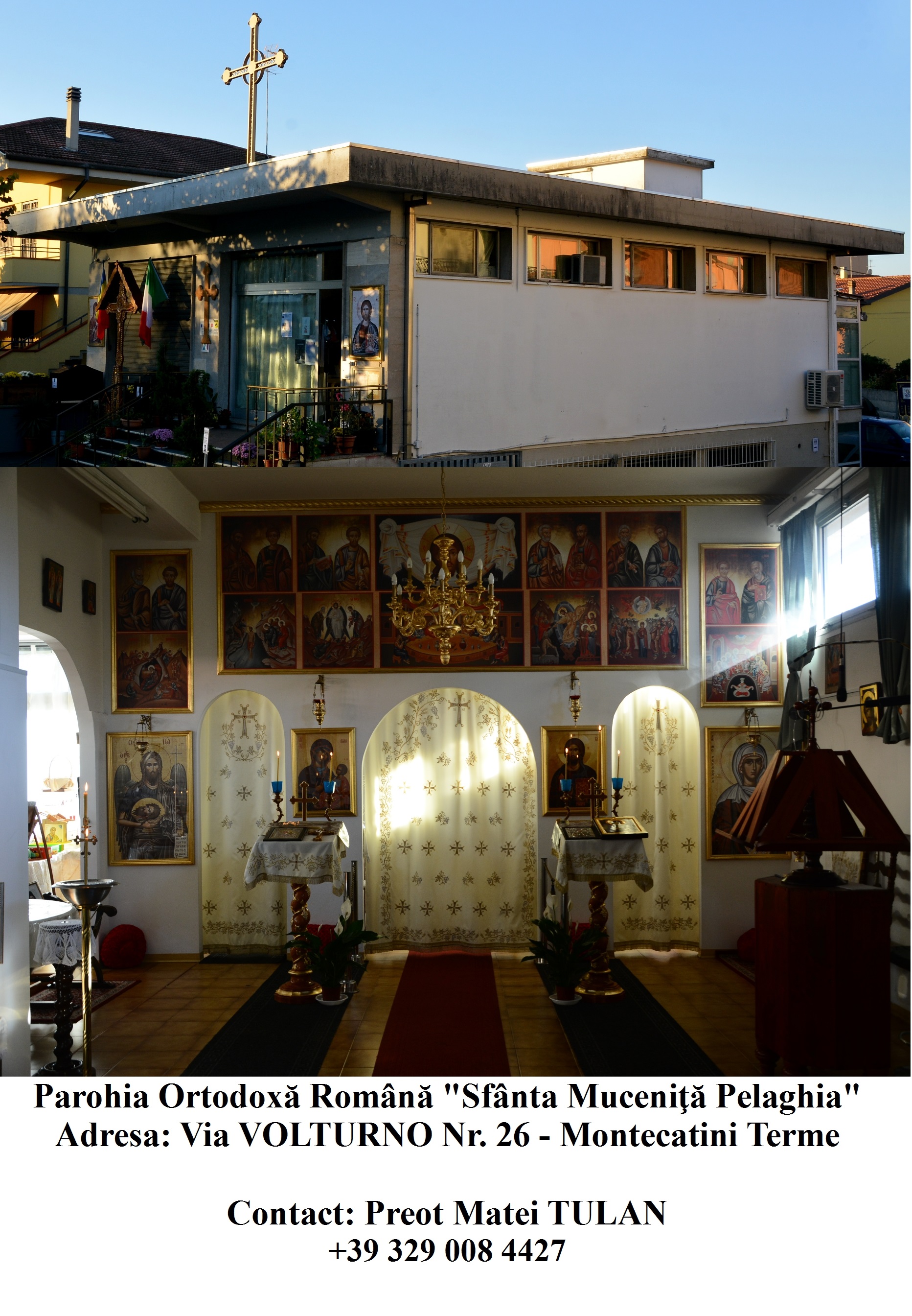 Icoana Maicii Domnului „Umilenia”, în pelerinaj la Montecatini Terme - Italia