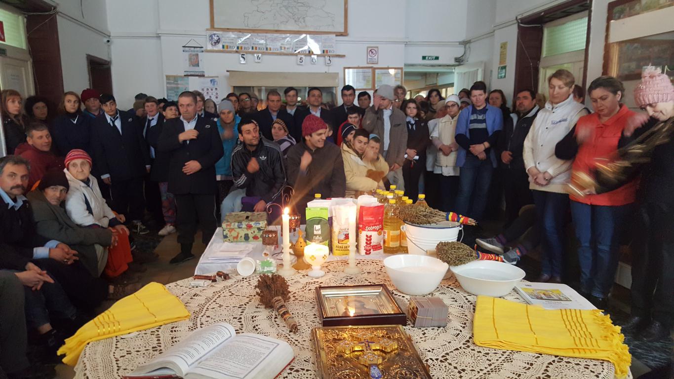 Bucurie duhovnicească la Centrul de recuperare Răcăciuni