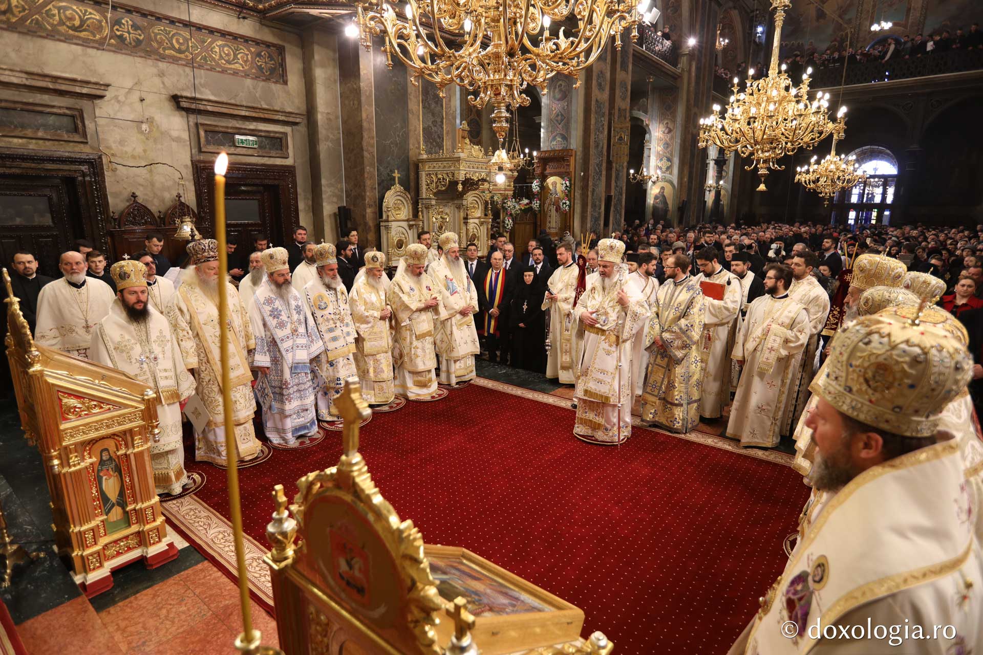 Proclamarea solemnă a canonizării Sfinților Iosif cel Milostiv și Gheorghe Pelerinul, oficiată de Preafericitul Patriarh Daniel